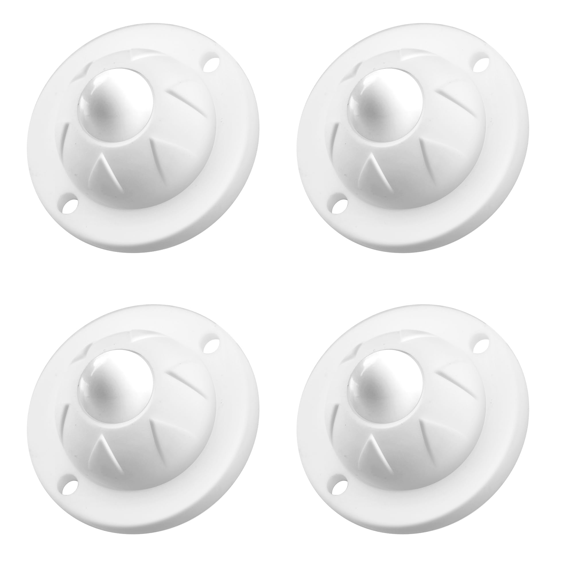 4 Pack Self Adhesive Caster Wheels for Kitchen Appliance Rollers (4 Count)