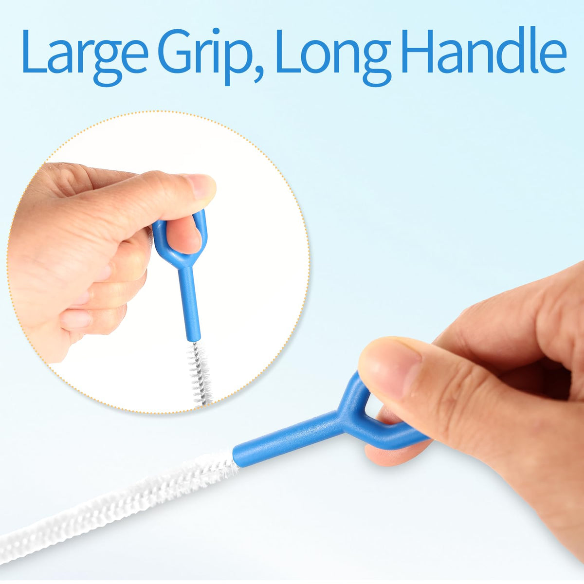 6 Pack Straw Cleaner Brush (6 Count)