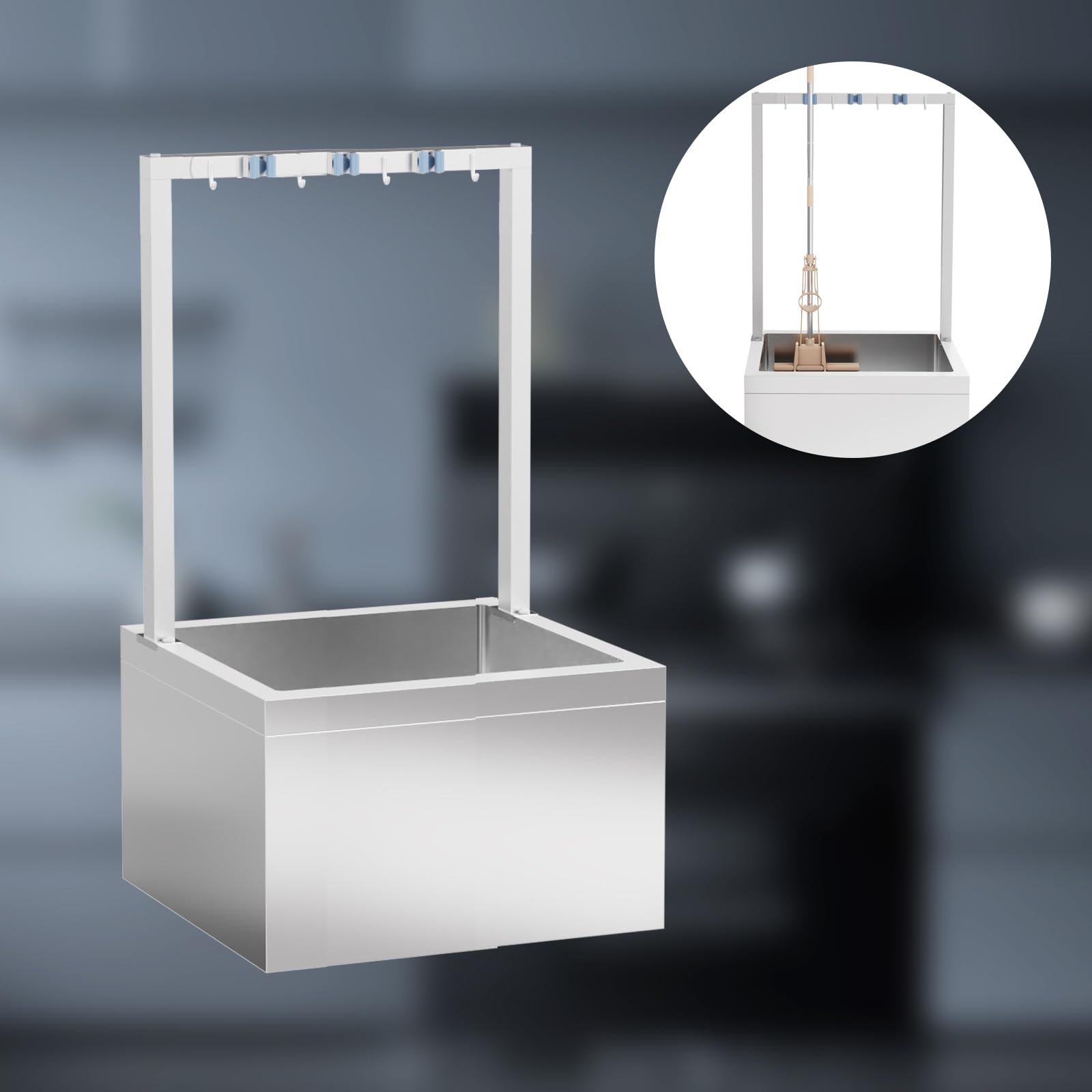 Stainless Steel Floor Mop Sink