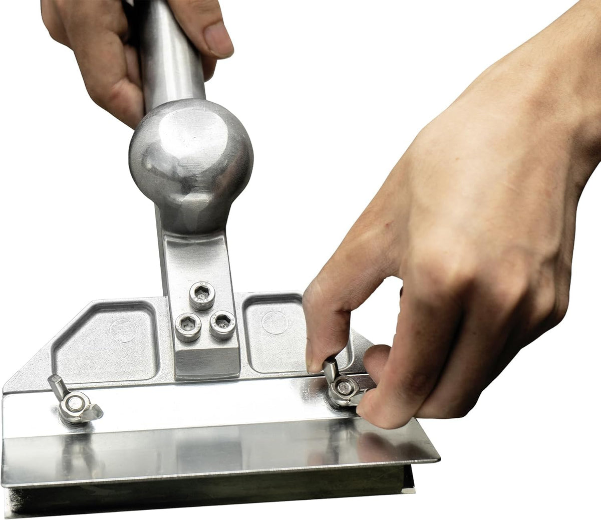Professional Heavy Duty Grill Scraper for Flat Tops with Stainless Steel Scraper Blade