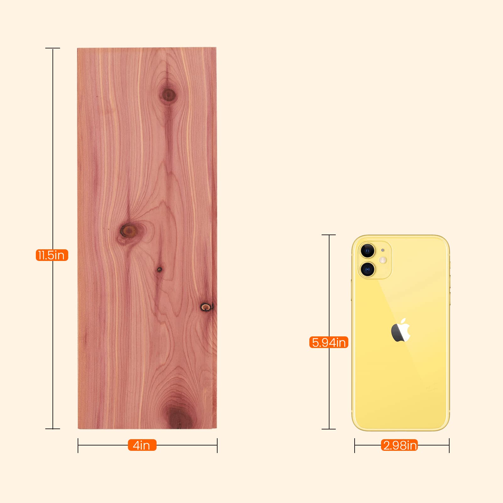 Cedar Closet Liner Planks (2.53 Sq Ft)