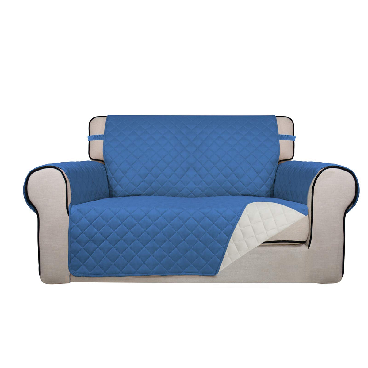 Reversible Quilted Sofa Cover