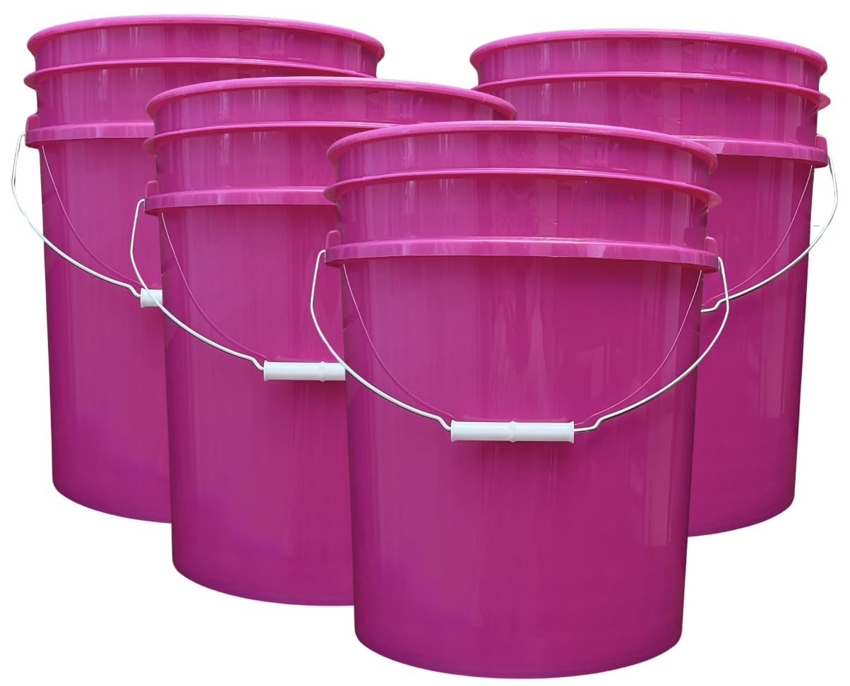 5 Gallon Premium HPDE Plastic Bucket