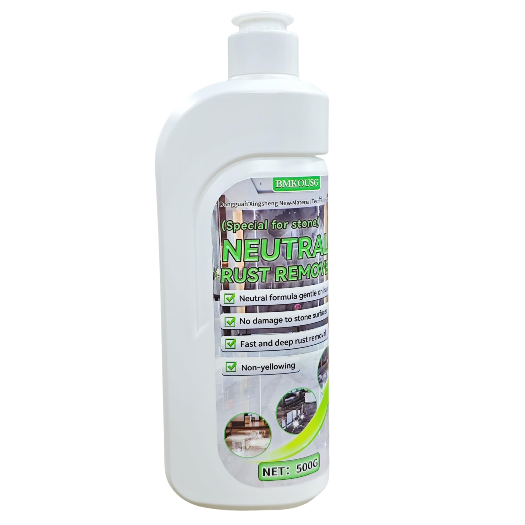 500ml Neutral Rust Remover for Stone & Metal (17 Fl Oz)