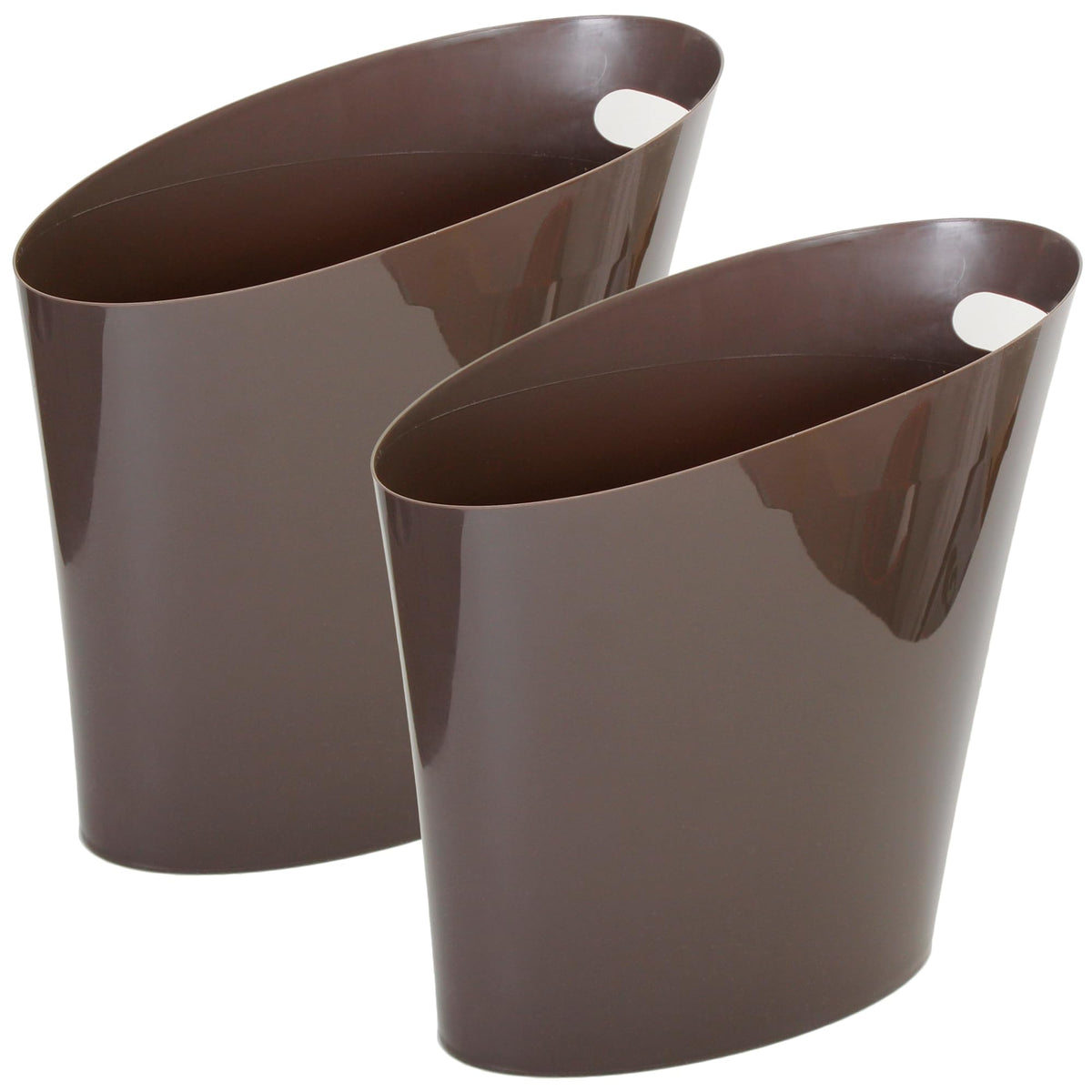 2 Gallon Slim Trash Can (4 Count)