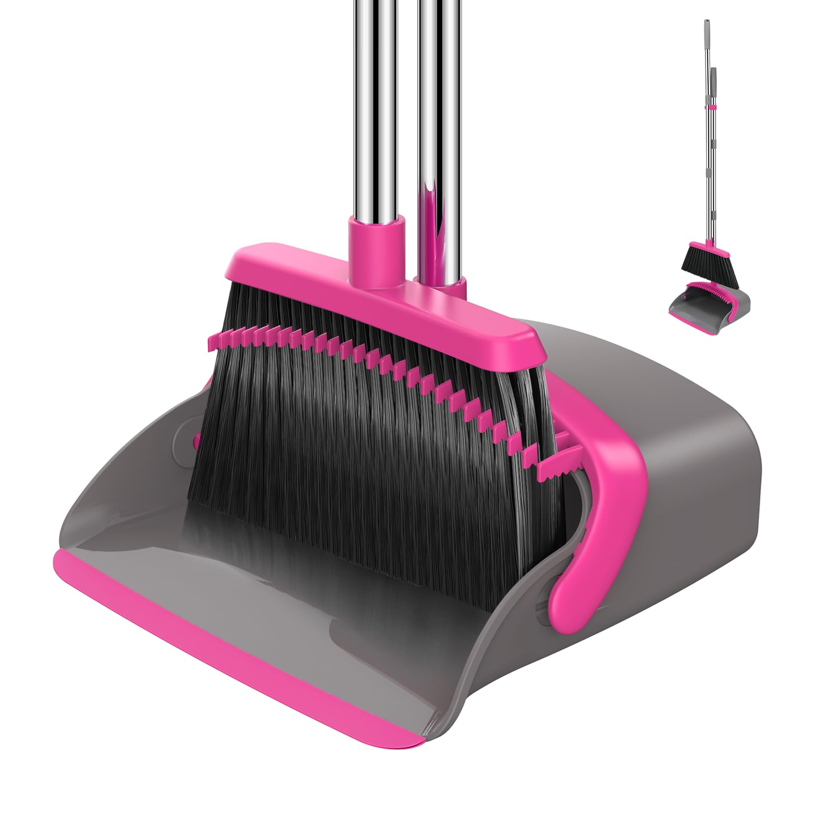 Broom and Dustpan Set with 52