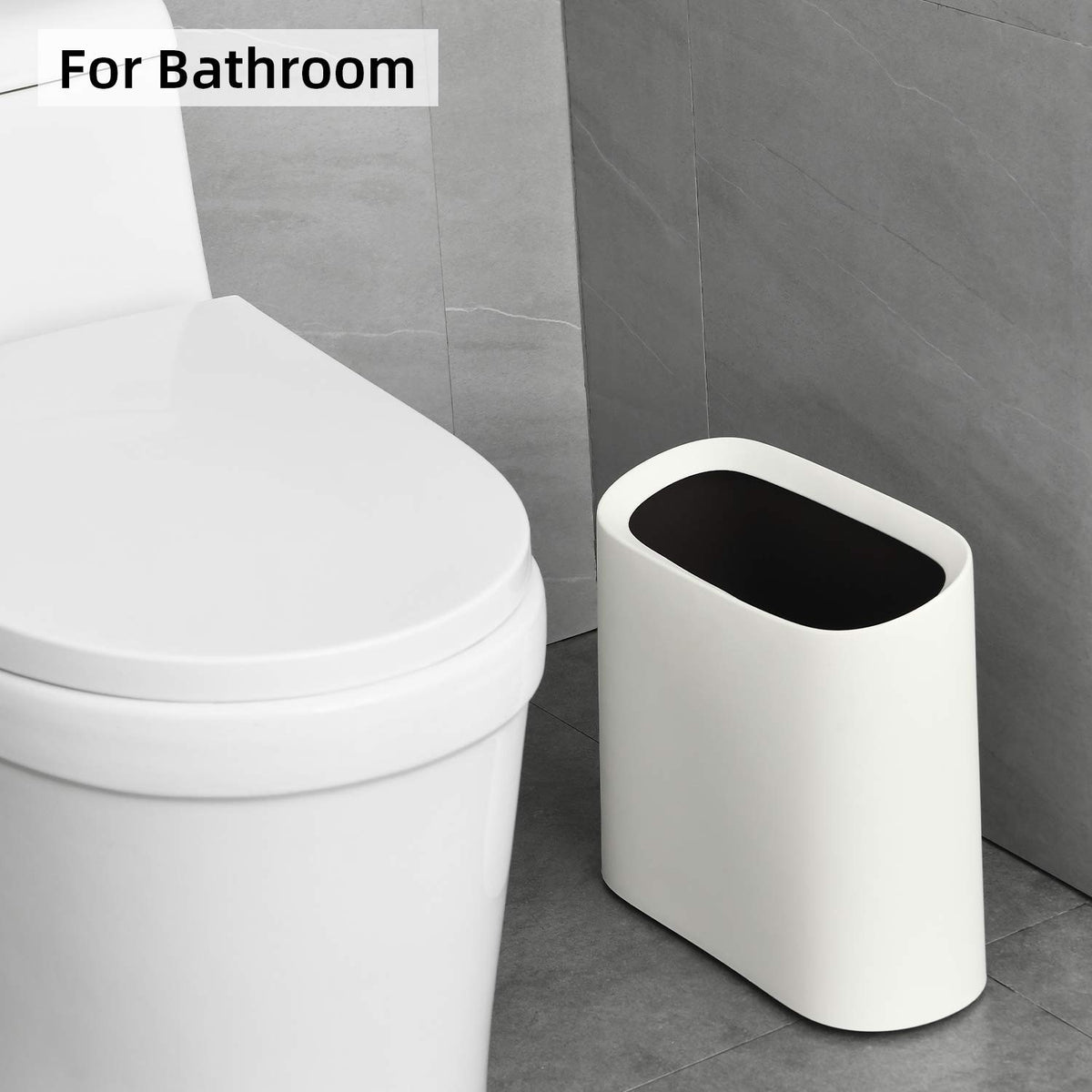 2.3 Gal Bathroom Trash Can