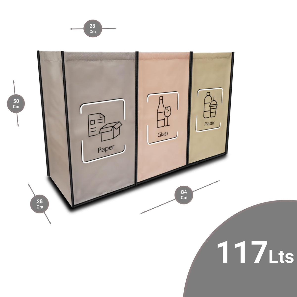 Recycling Organizer (3 Count)
