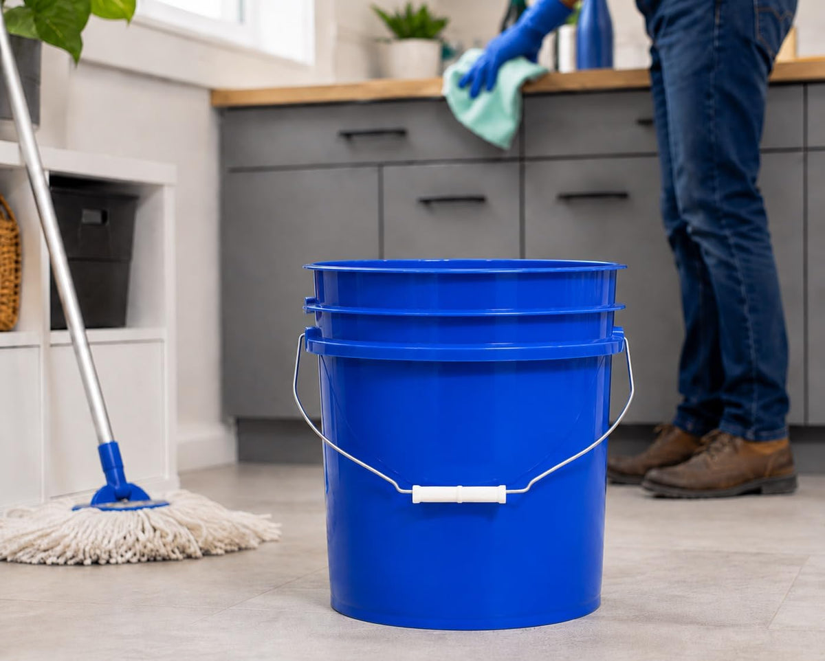 5 Gallon Premium HPDE Plastic Bucket