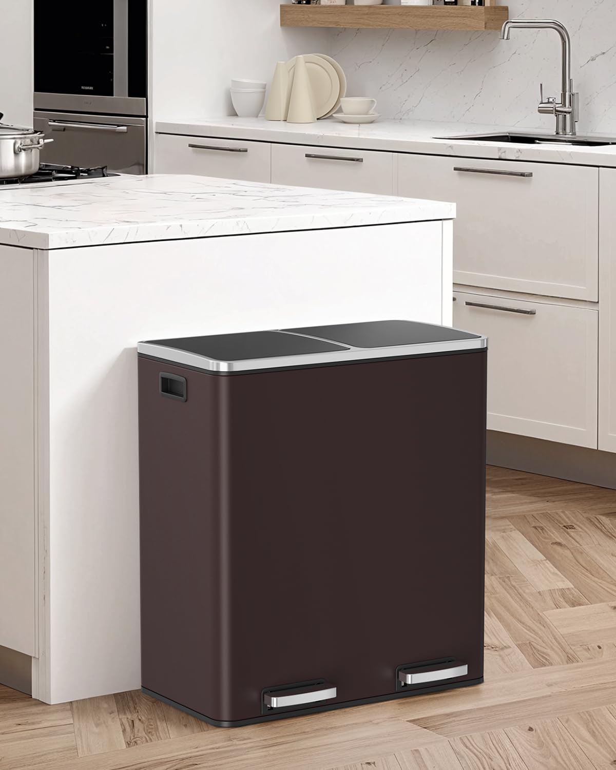 Dual Trash Can