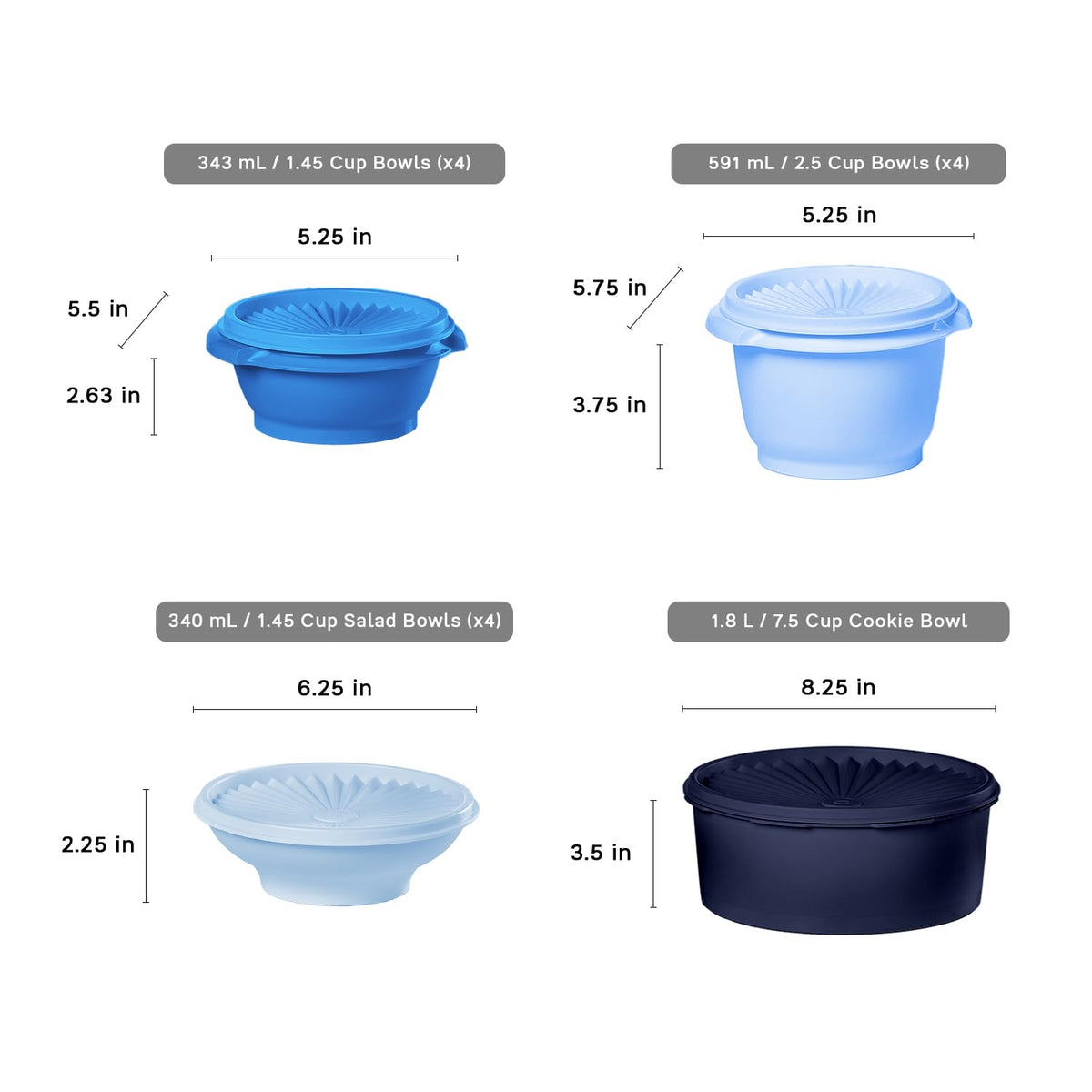 Heritage 36 Piece Vintage Blue Set