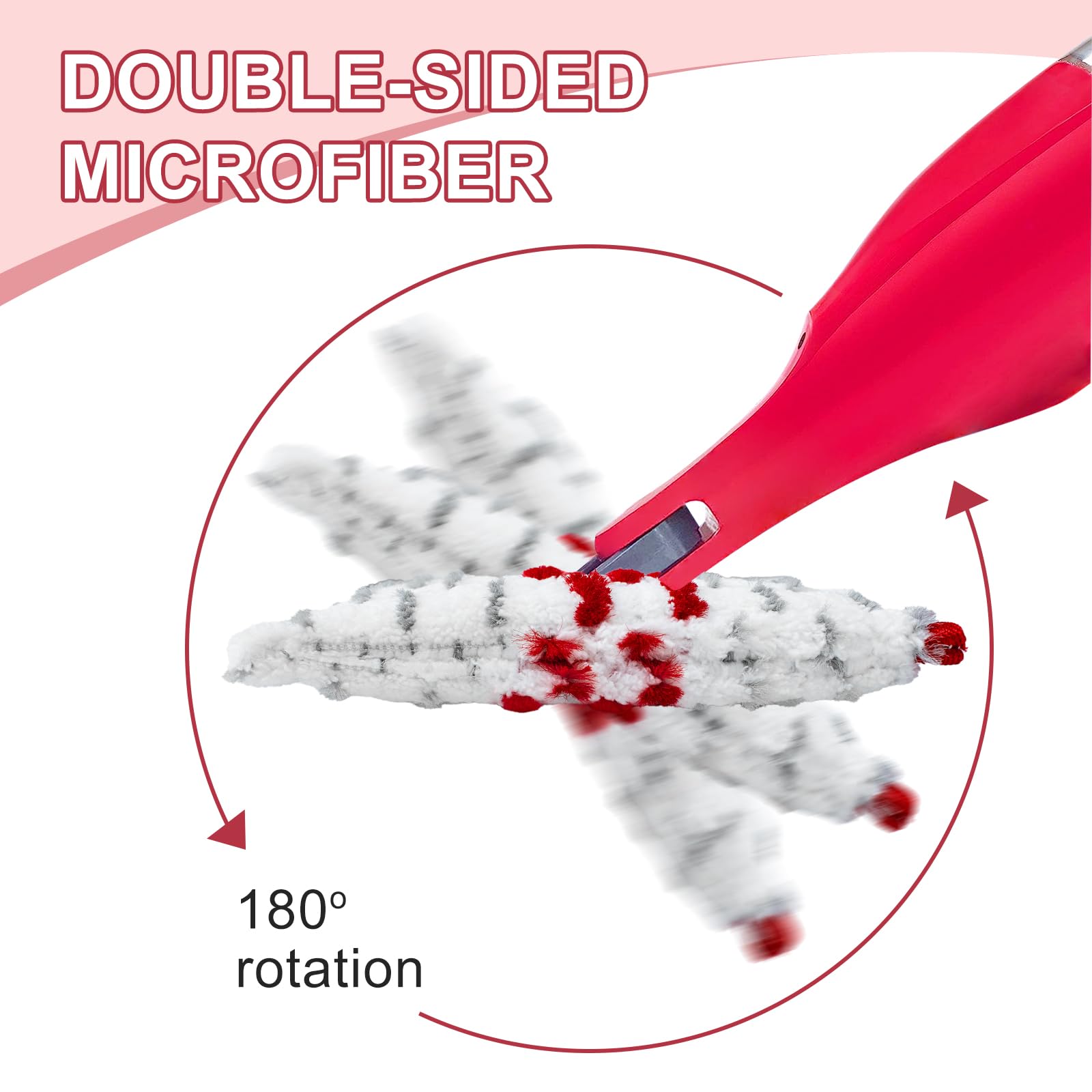 Microfiber Spray Mop Pads (4 Count)