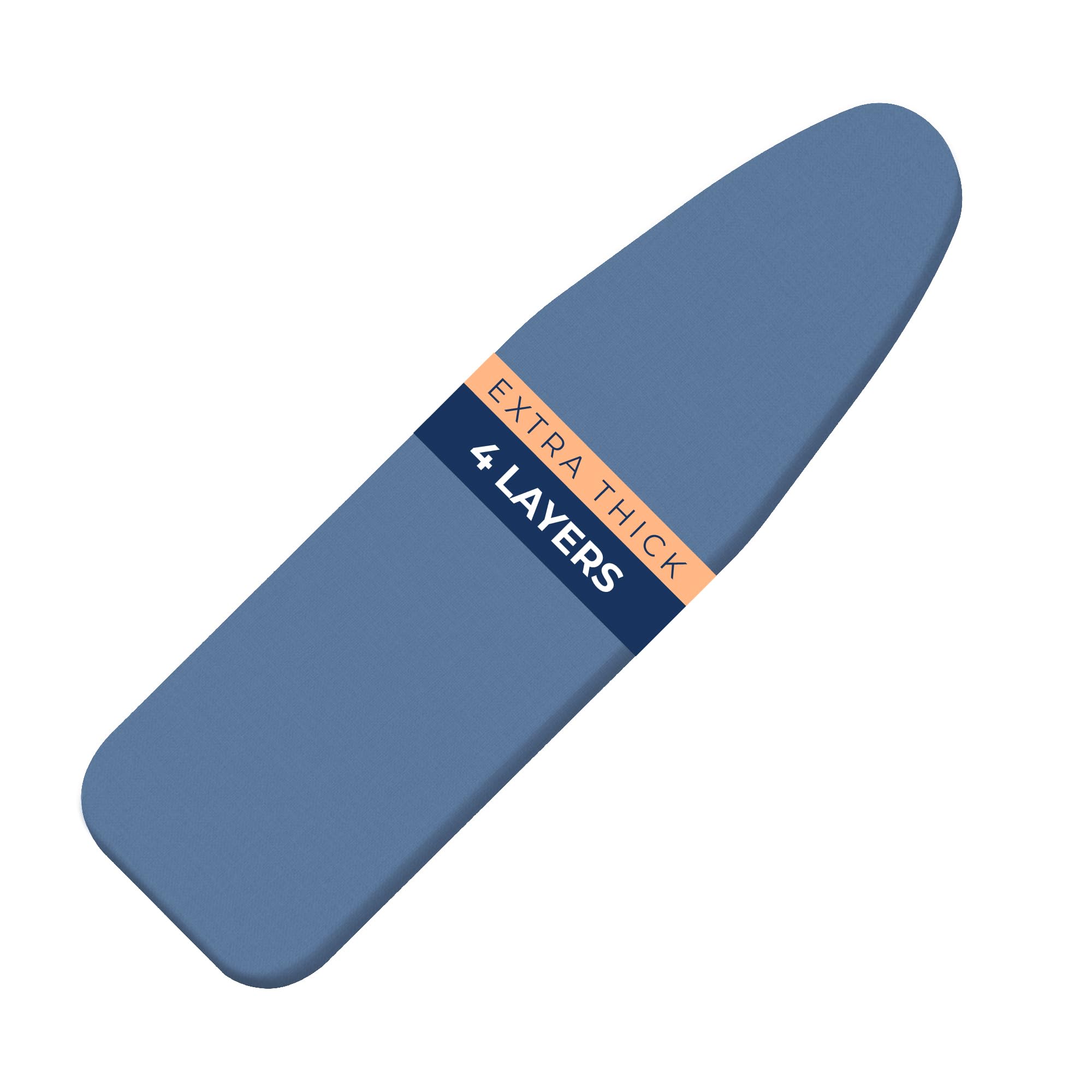 Ironing Board Cover and Pad Extra Thick Heavy Duty Padded 4 Layers
