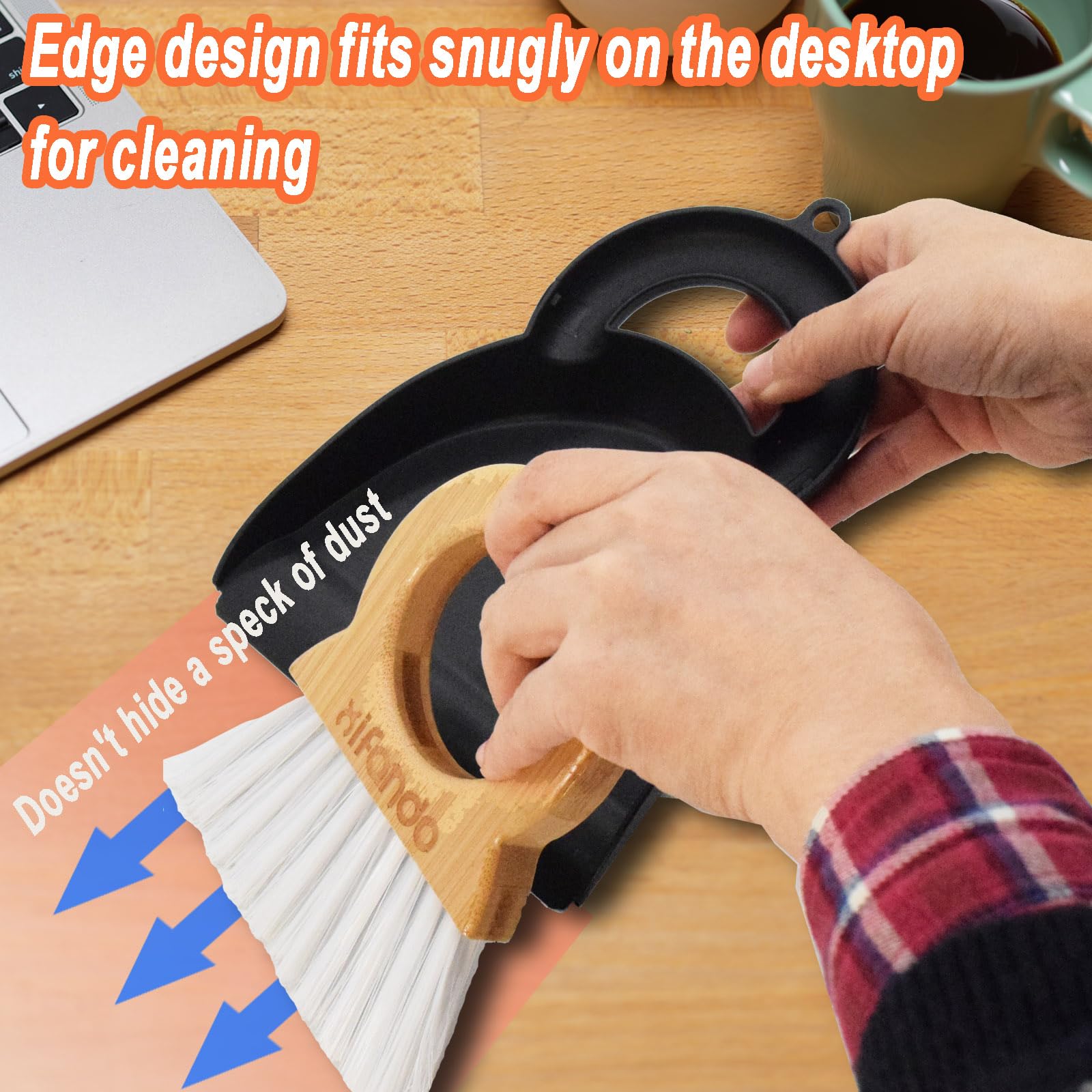 Mini Broom and Dustpan for Housekeeping