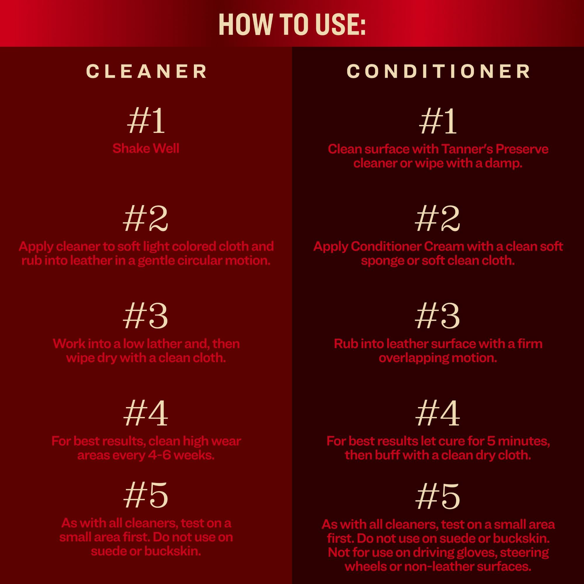 Leather Cleaner & Conditioner Gift Set