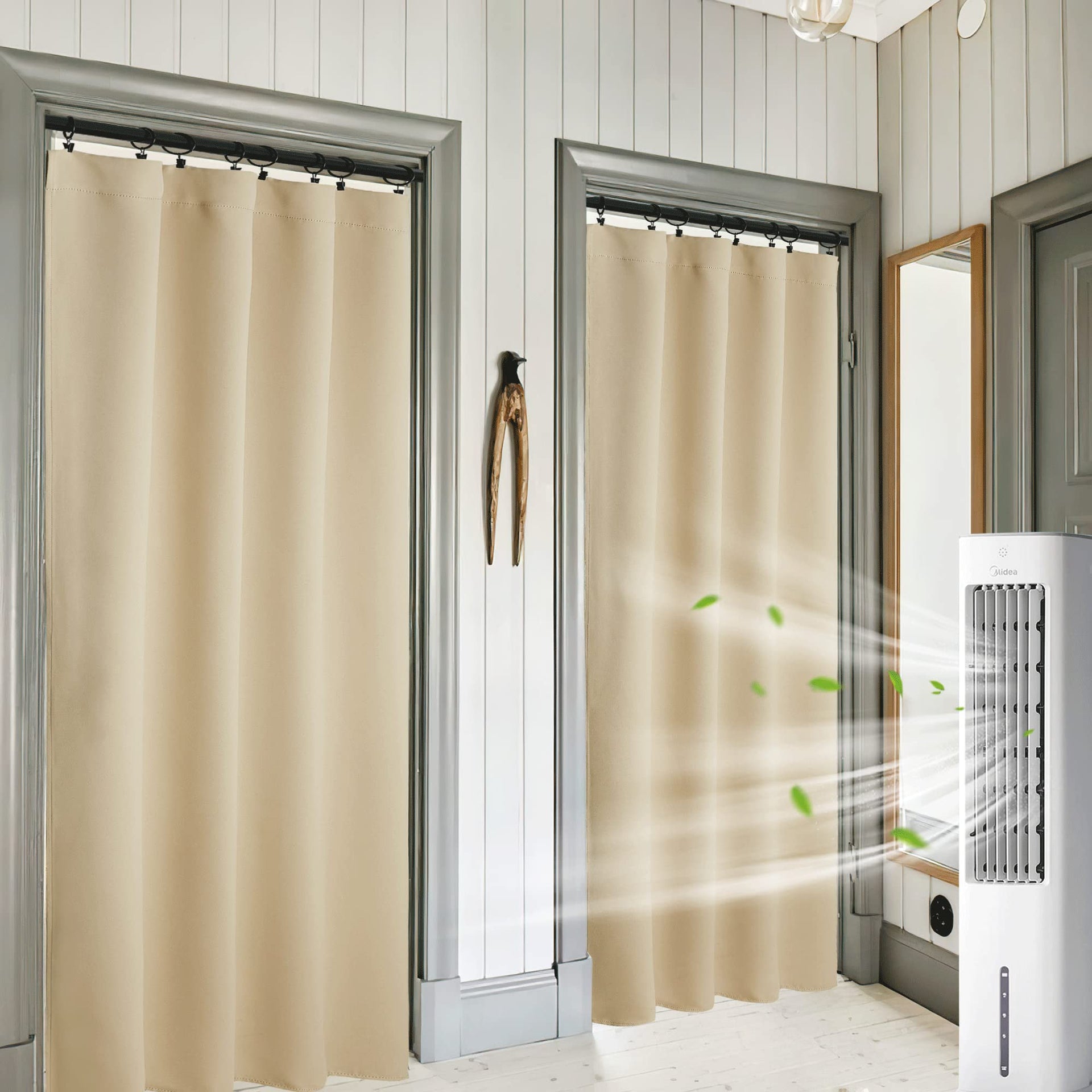 Extra Wide Curtains for Bedroom Living Dining Room 72 inches Long (2 Count)