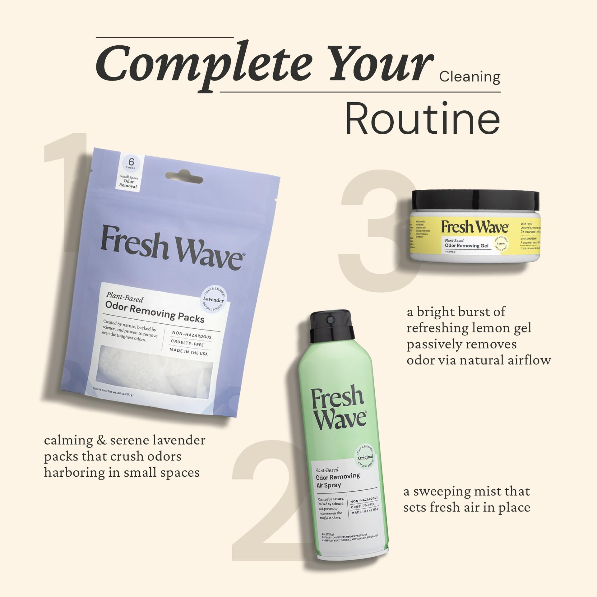 Odor Eliminating Packs (2 Count)