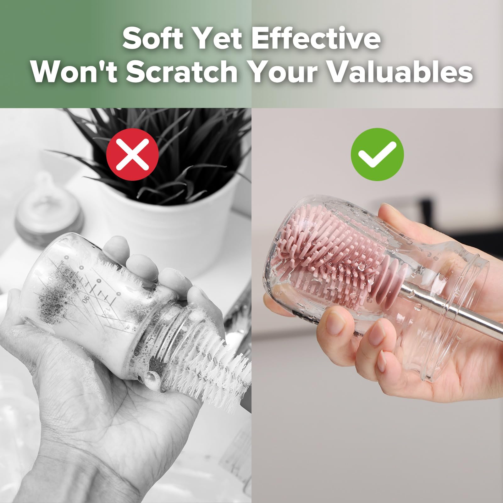 Silicone Baby Bottle Brush