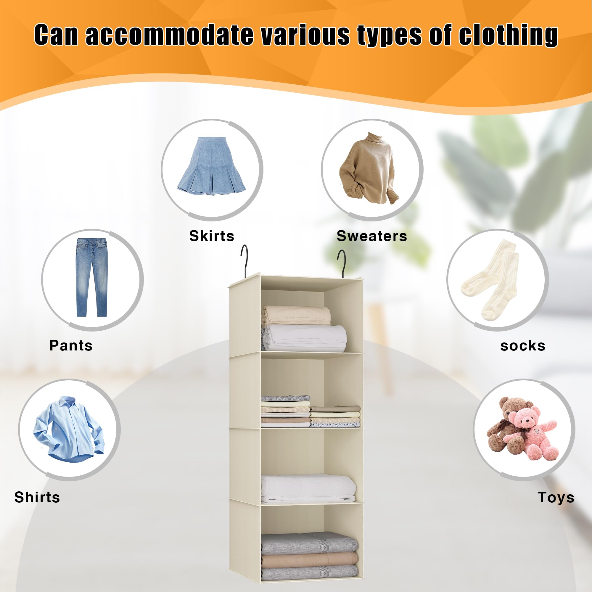Hanging Closet Organizer 4