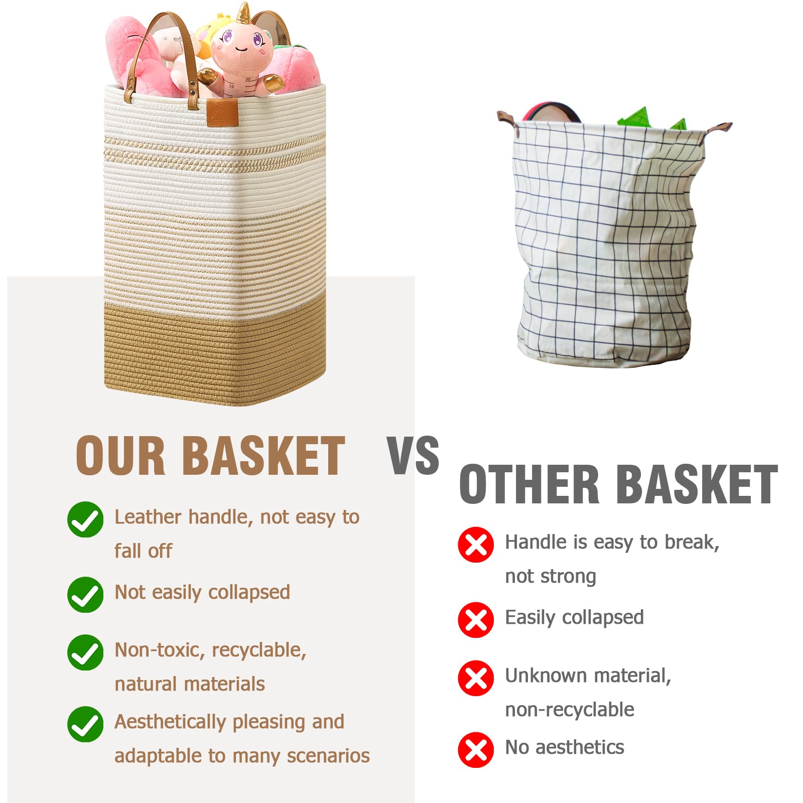 Large Laundry Hamper (67.2 Ounce)