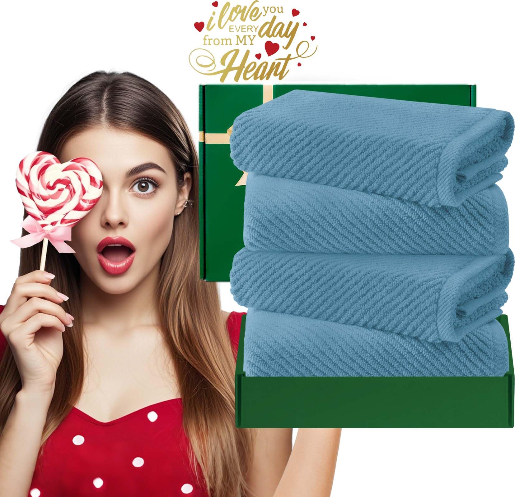 Hand Towels 4PC (4 Count)