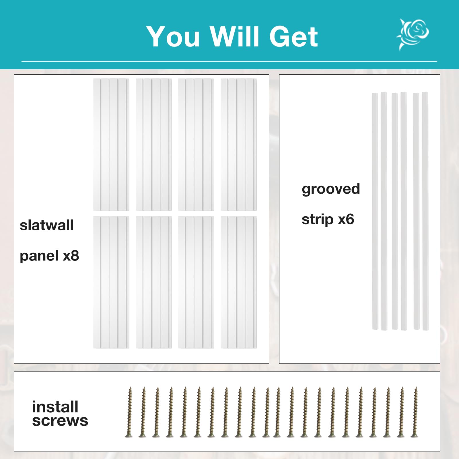 Slatwall Panel Wall Storage Systems