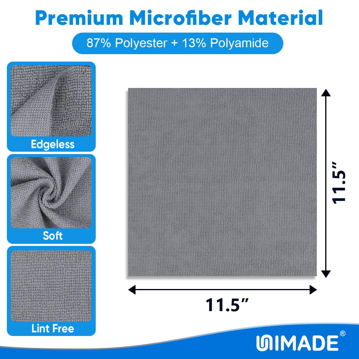 Microfiber Cleaning Cloth (20 Count)
