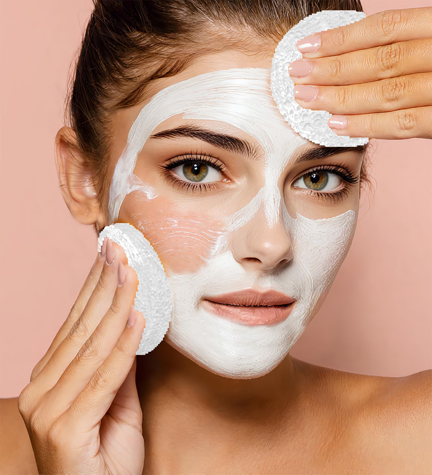 Facial Sponges 50 Count Compressed Spa Sponges for Face Clean