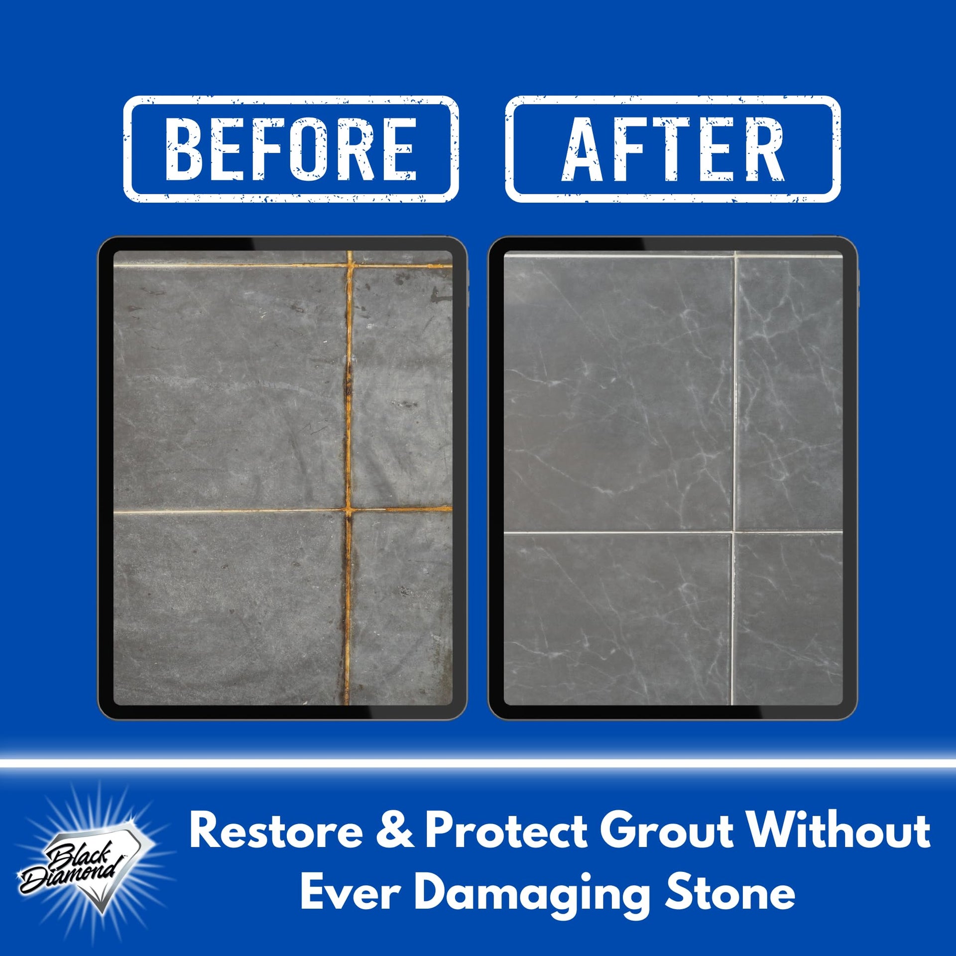 Natural Stone Shower Sealer Quart + Ultimate Grout Cleaner with Brush Quart (64 Fl Oz)