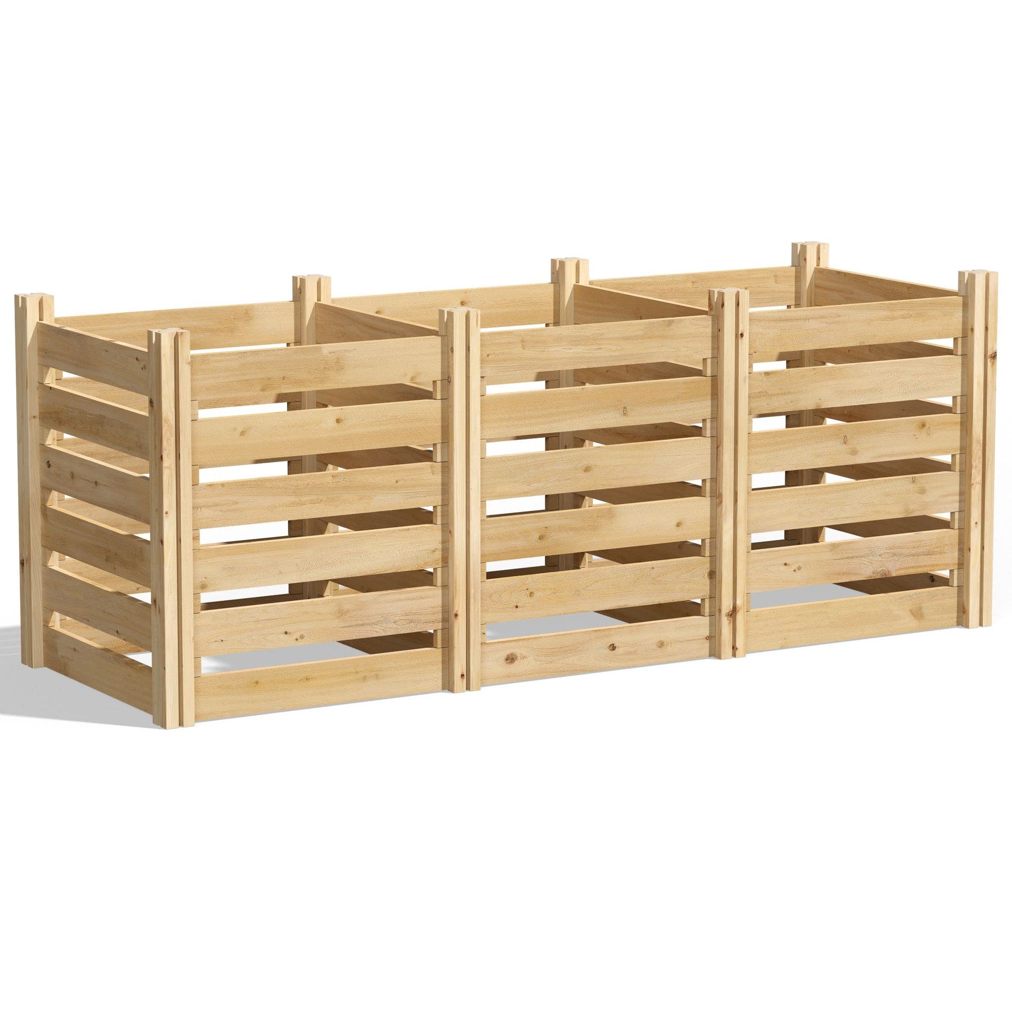 Premium Cedar Wood Composter