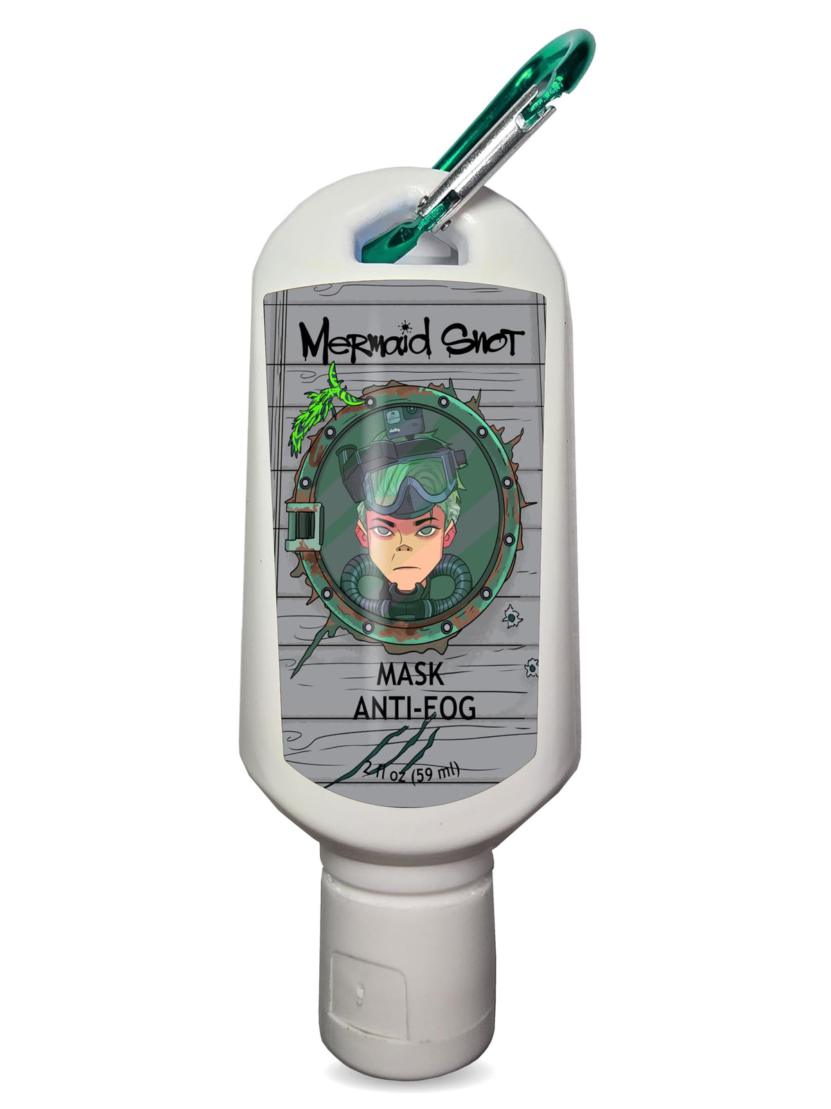 Mermaid Snot Anti Fog Gel for Scuba Diving (2 Fl Oz)