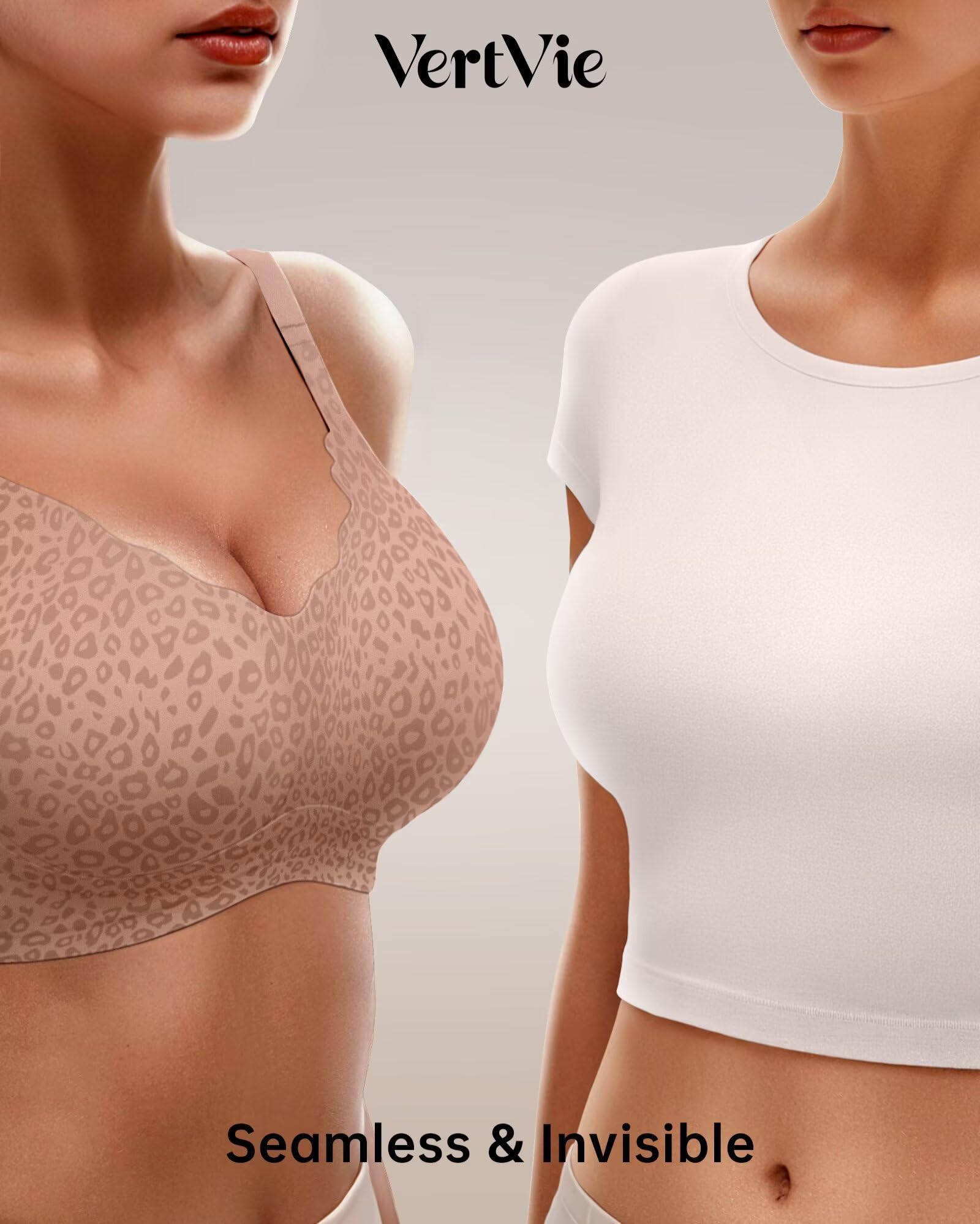 Seamless Jelly Bra No Underwire Supportive Bralette