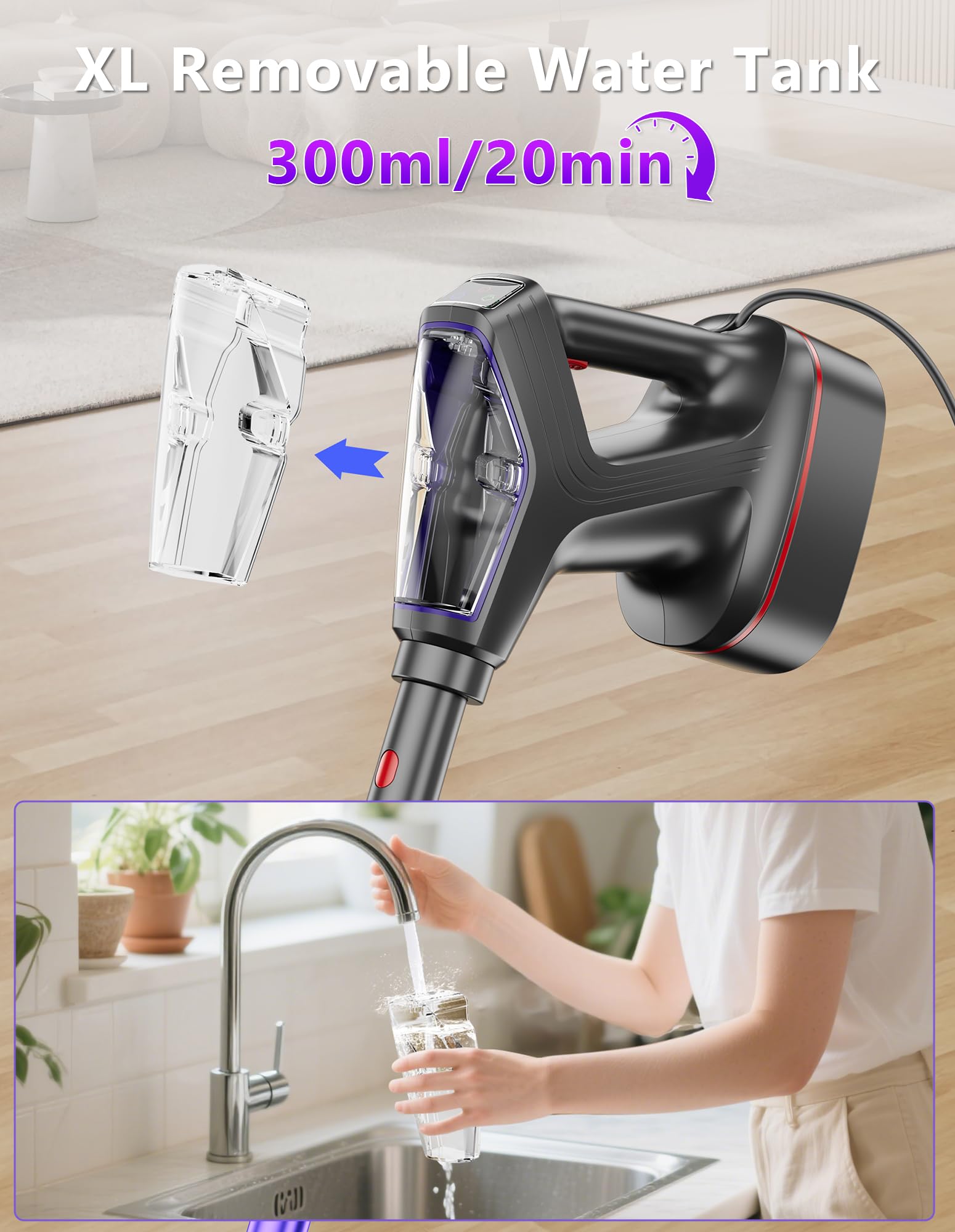 Steam Mop for Floor Cleaning