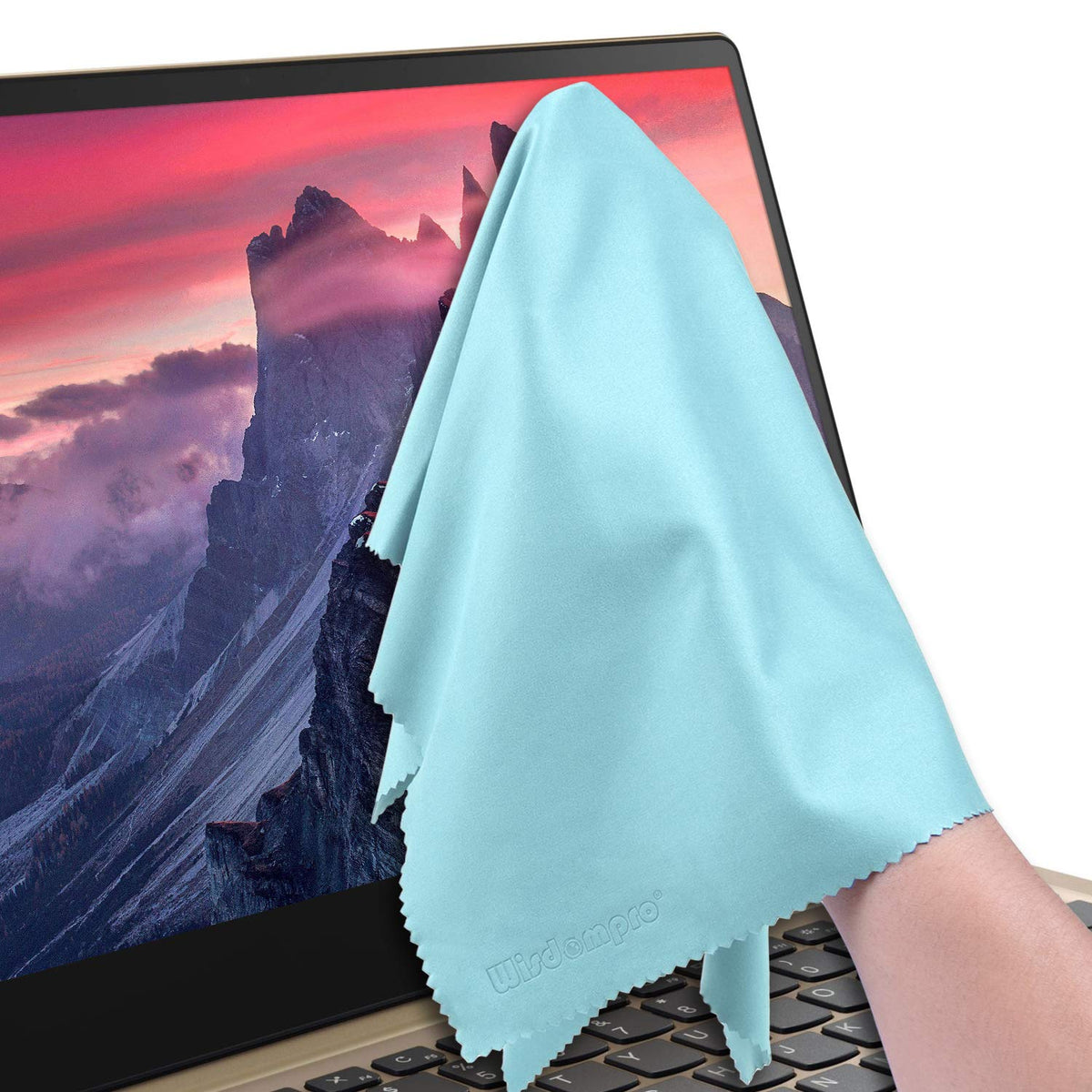 4 Pack 16x16 Inch Extra Large Microfiber Cleaning Cloths (4 Count)