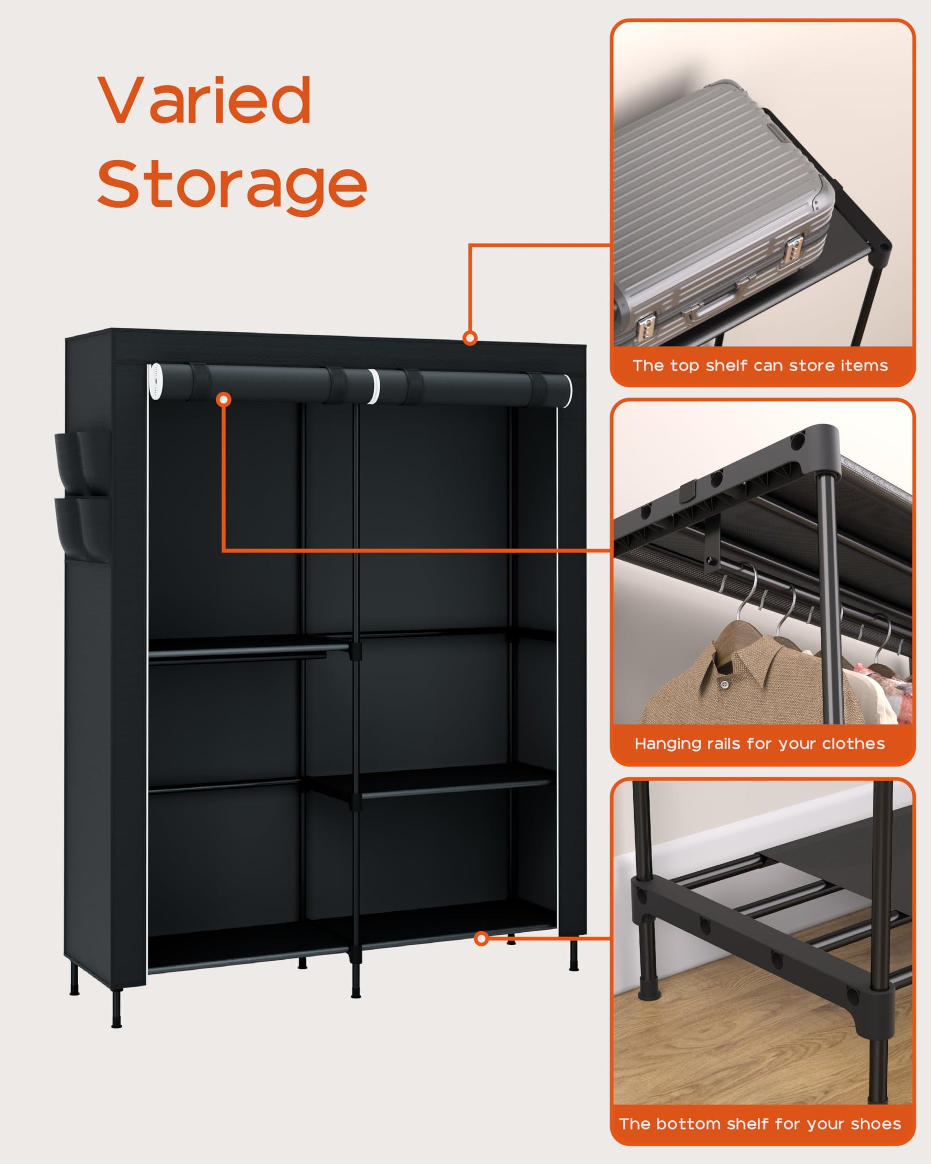 Clothes Rack Portable Closet
