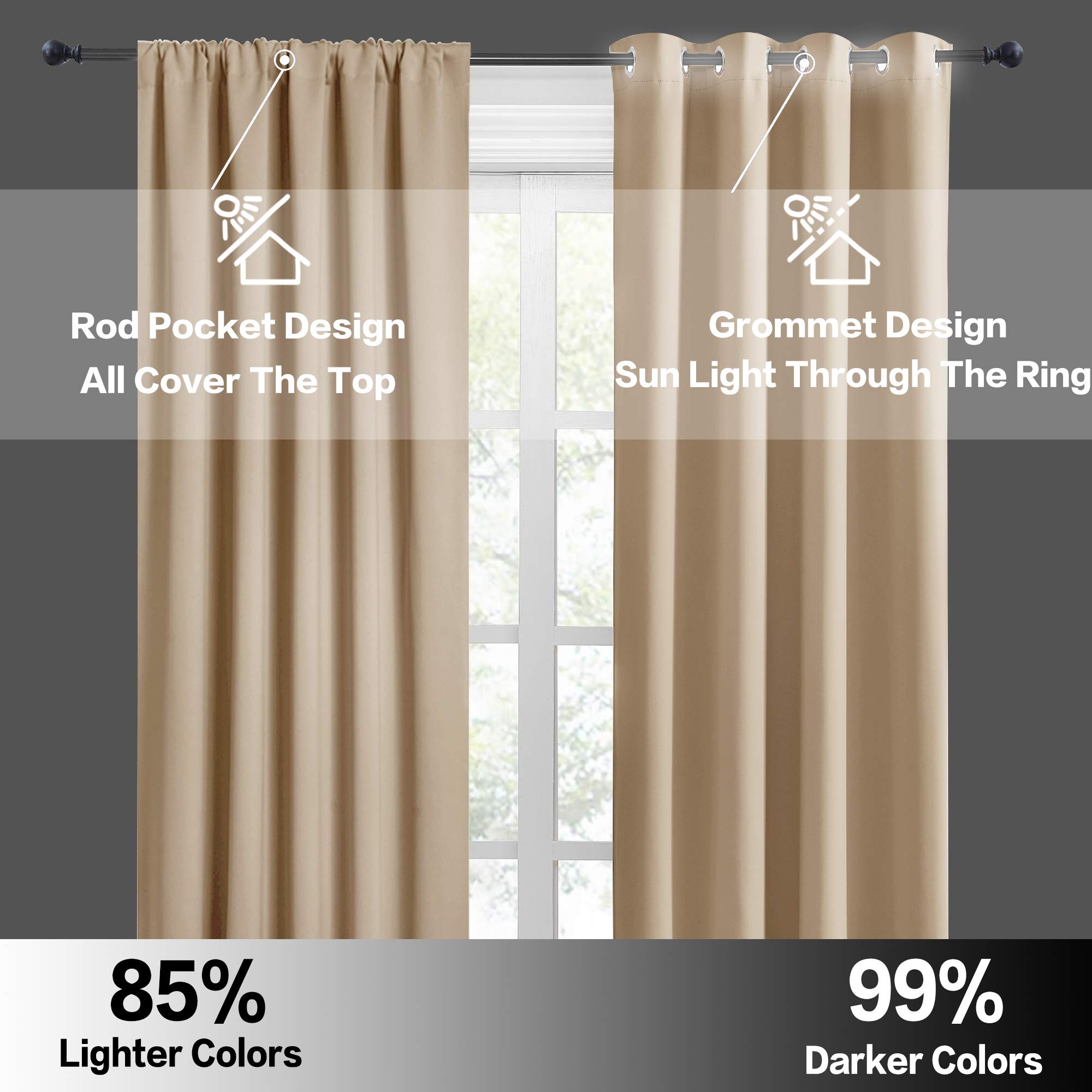 Cafe Curtains 30 inch Length