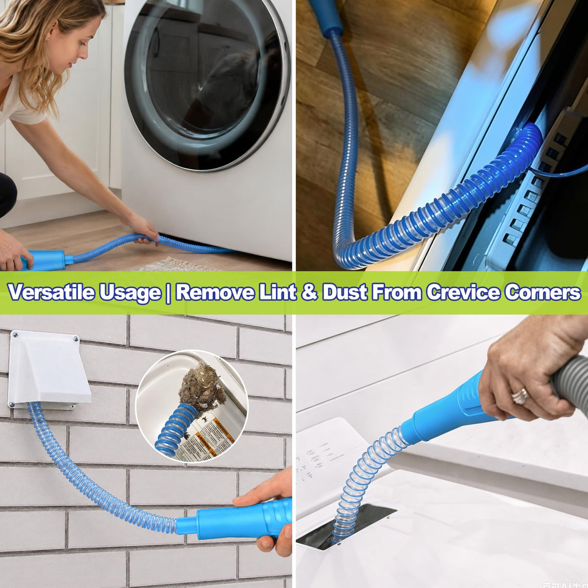 Sealegend 2Pcs Dryer Vent Cleaner Kit