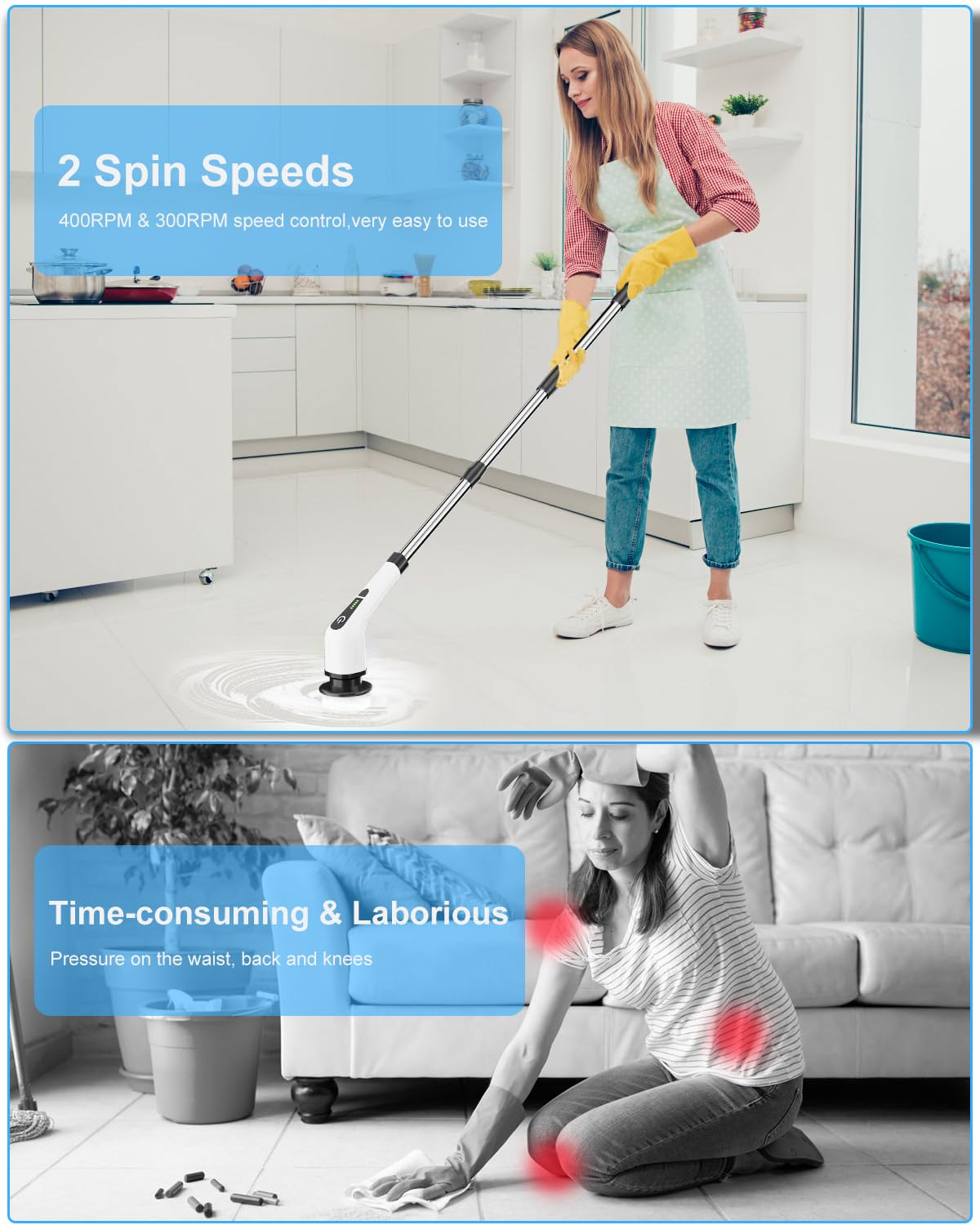 Electric Spin Scrubber