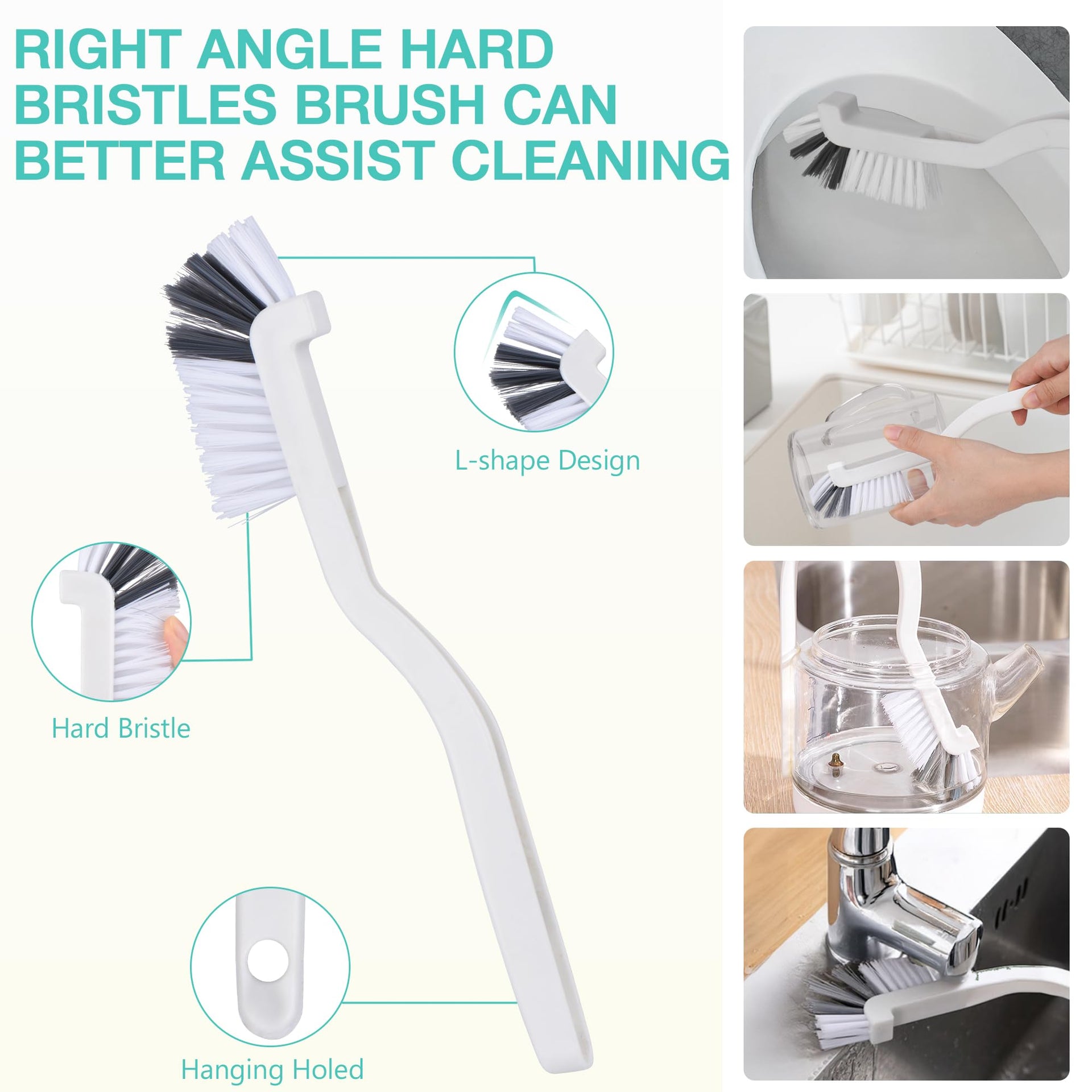 12PCS Grout Brush Set (12 Count)