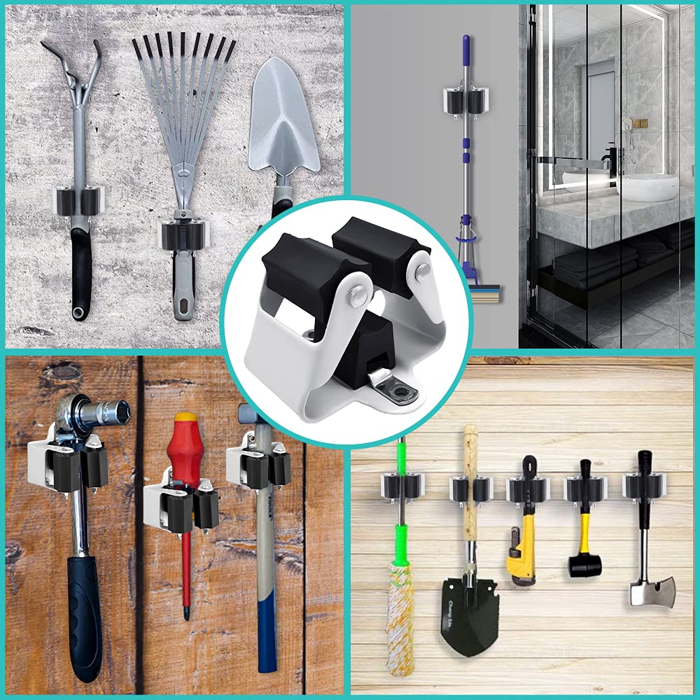 Broom Holder Wall Mount 50 Pack (50 Count)