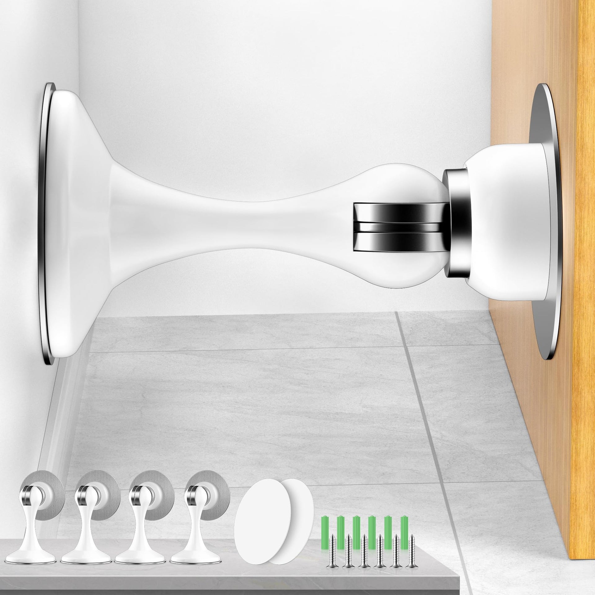 Magnetic Door Stoppers (4 Count)