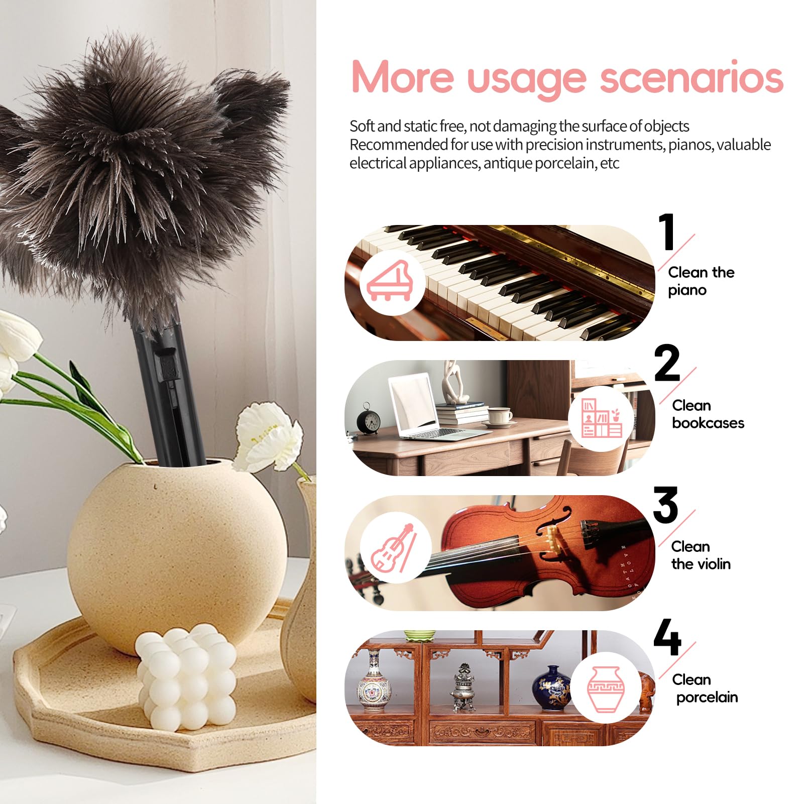 Retractable Feather Duster