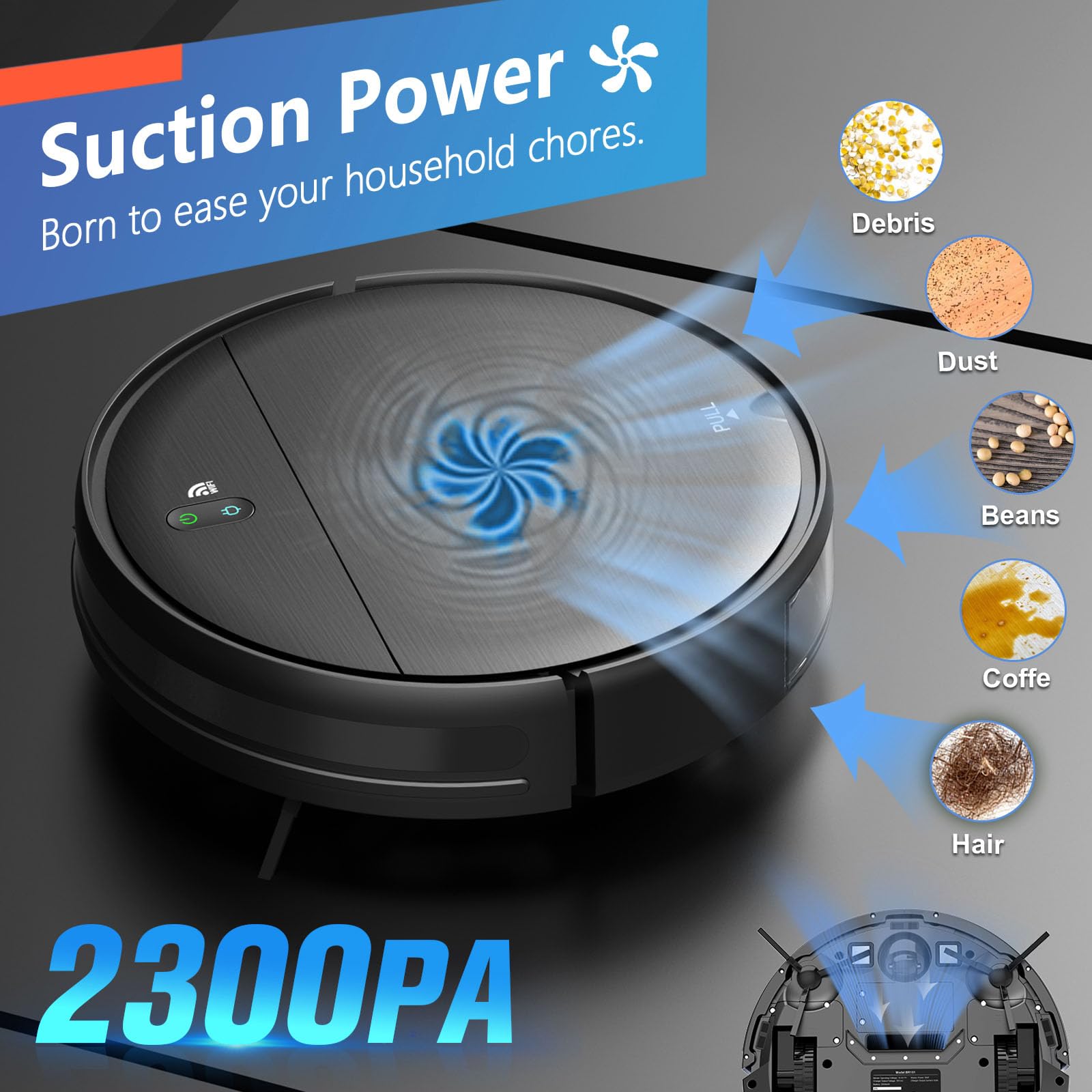 Robot Vacuum and Mop Combo