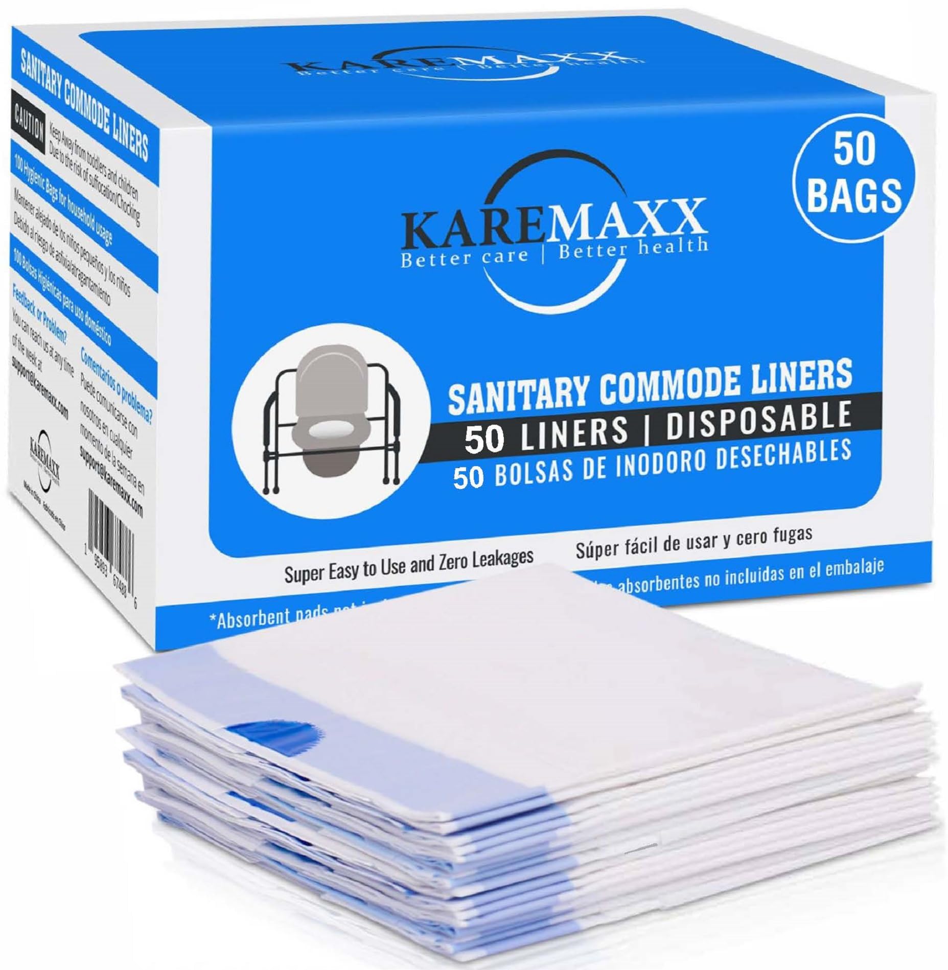 Disposable Potty liners (50 Count)