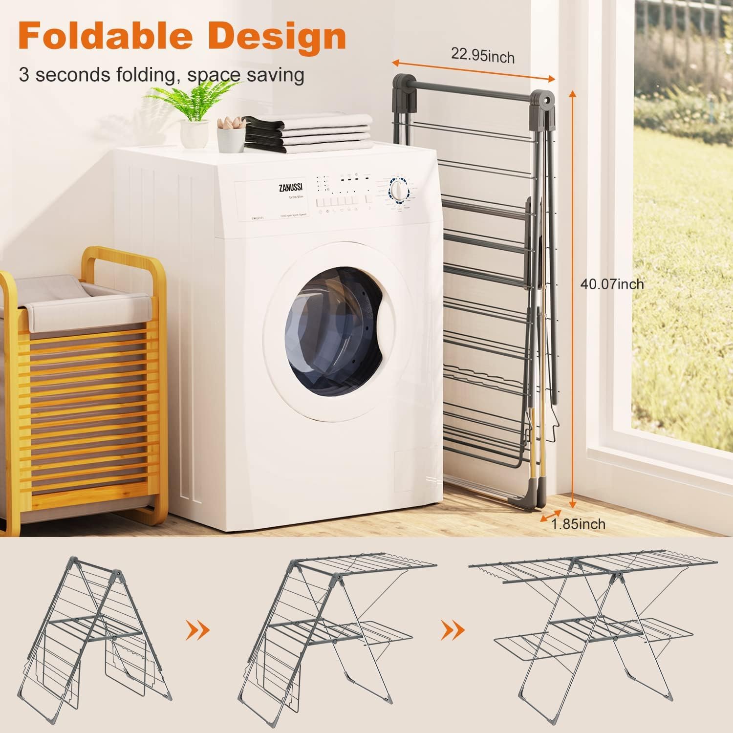 Clothes Drying Rack Foldable