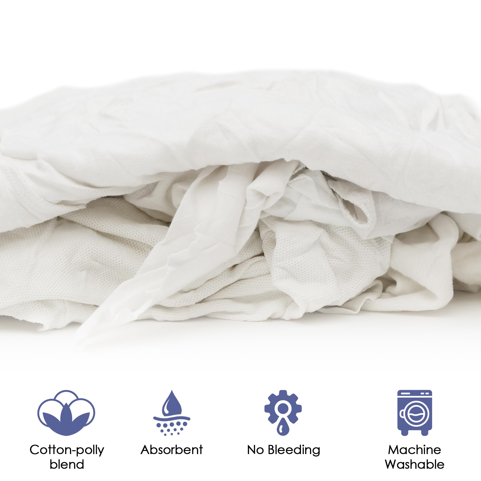 White T Shirt Bag of Rags
