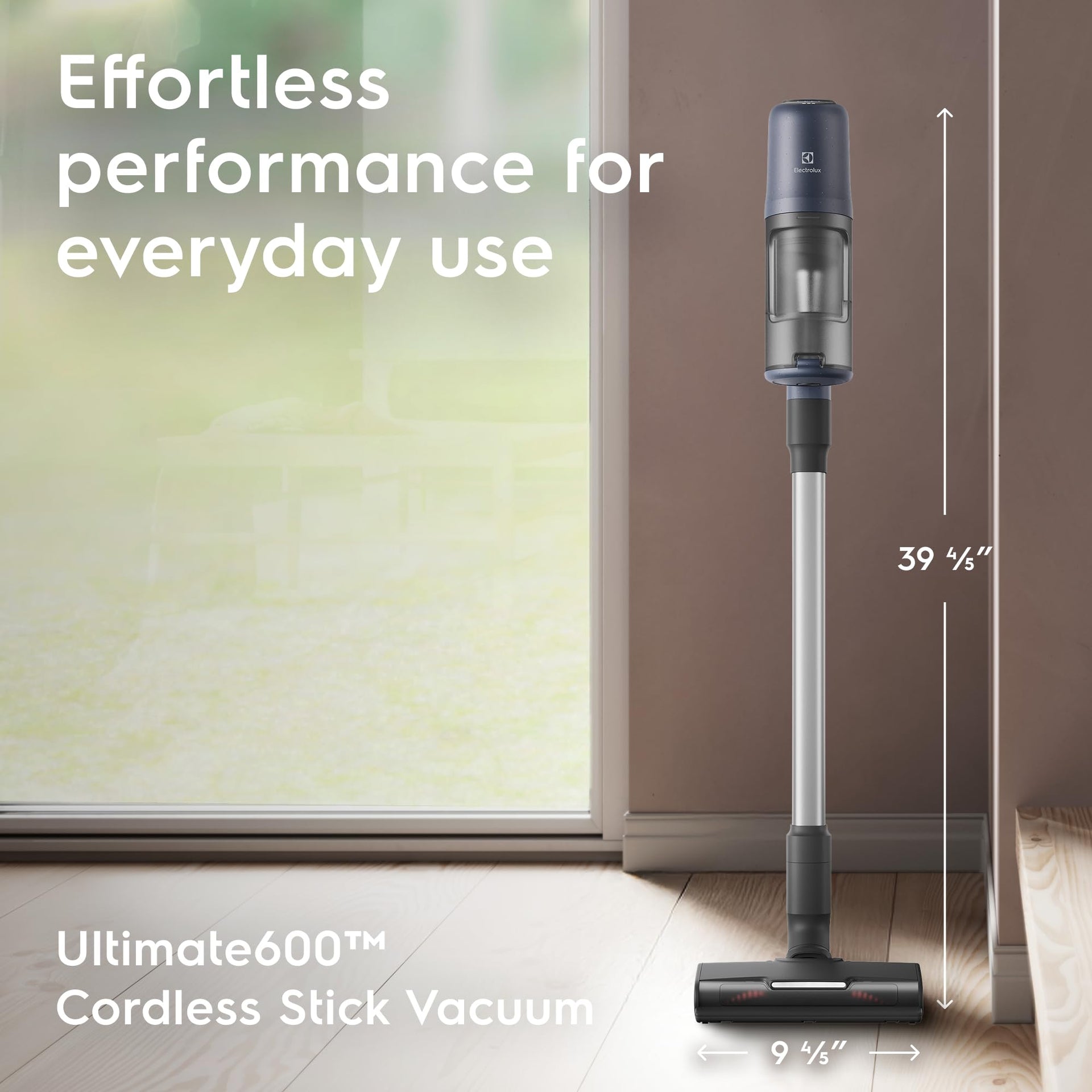 Ultimate600 Cordless Stick Vacuum with PowerPro Bristle Nozzle and Larger Dust Bin Capacity
