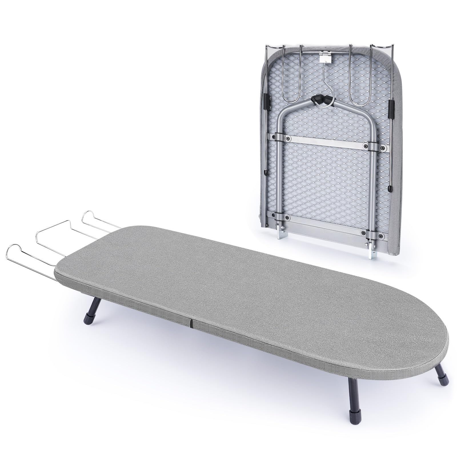 Tabletop Ironing Board with Iron Rest