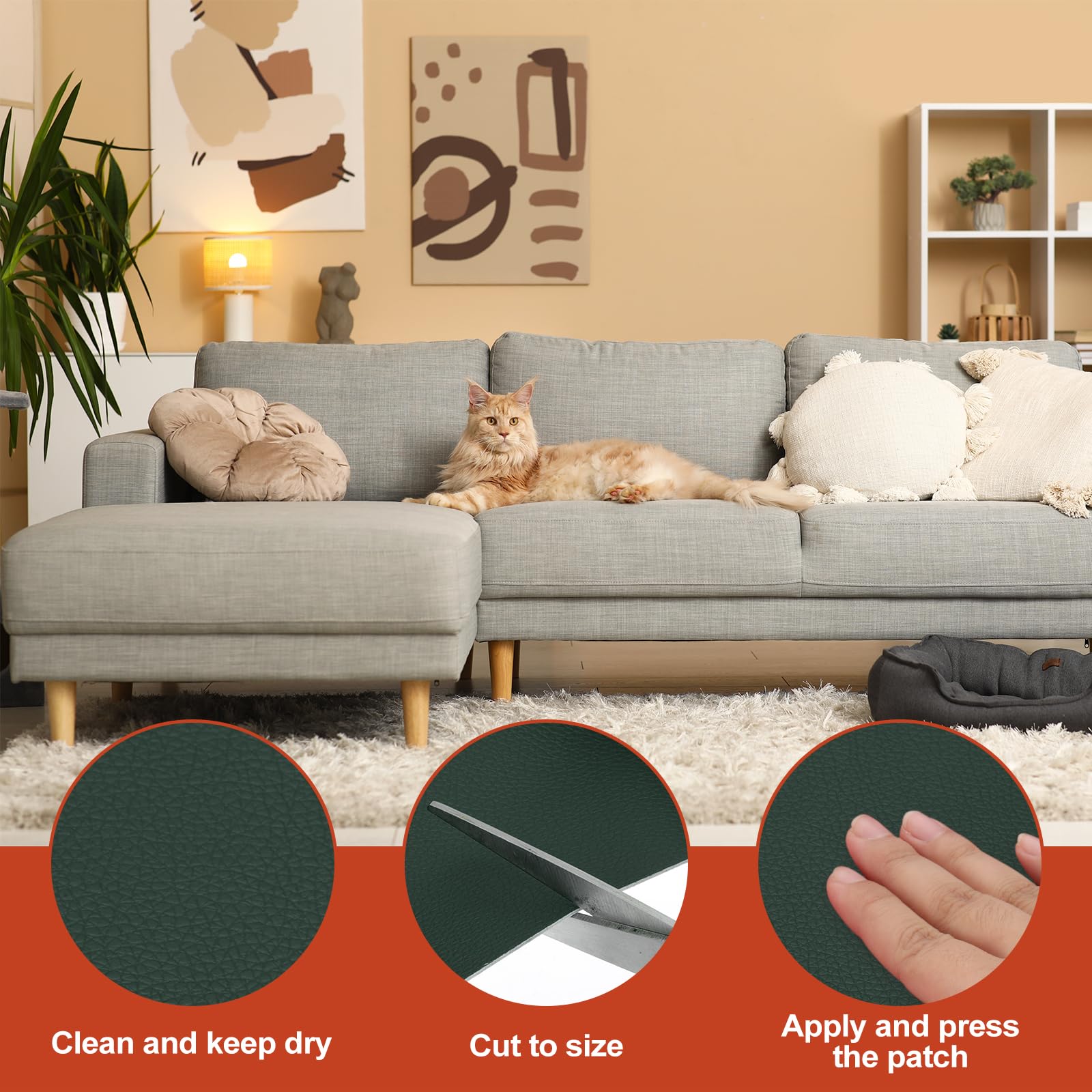 Leather Patches Tape for Furniture