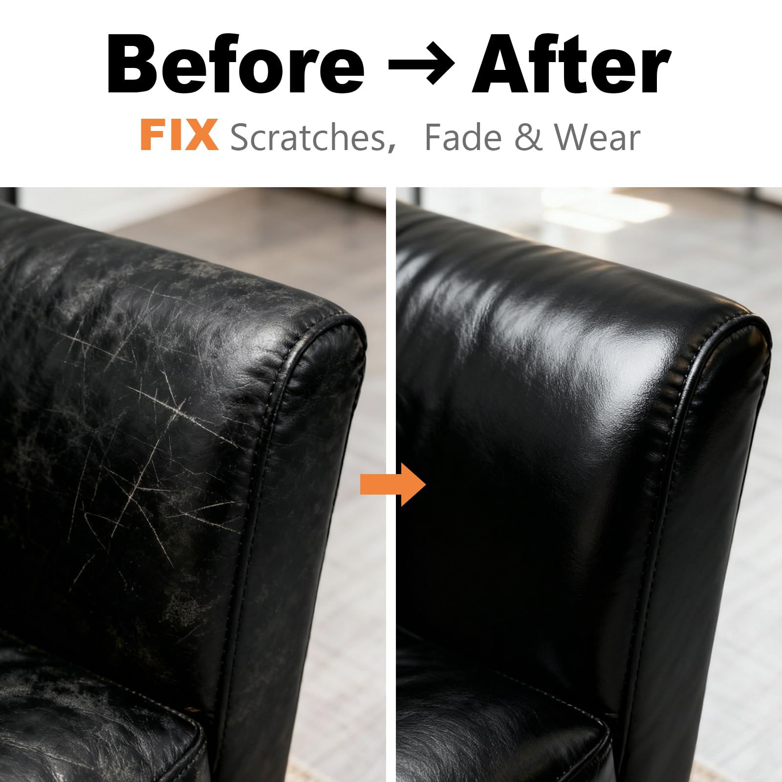 Black Leather Repair Kit